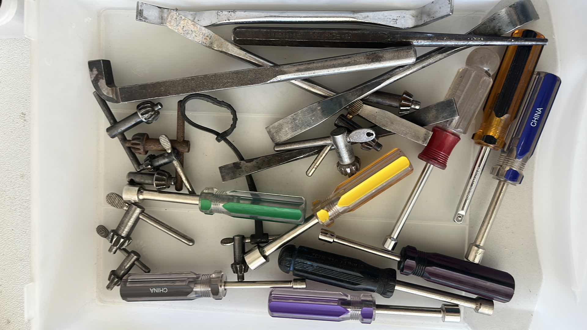 Photo 1 of ASSORTED SCREWDRIVERS AND TOOLS