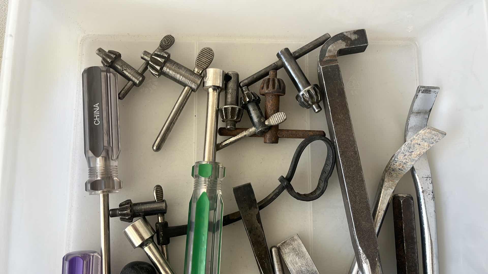 Photo 1 of ASSORTED SCREWDRIVERS AND TOOLS