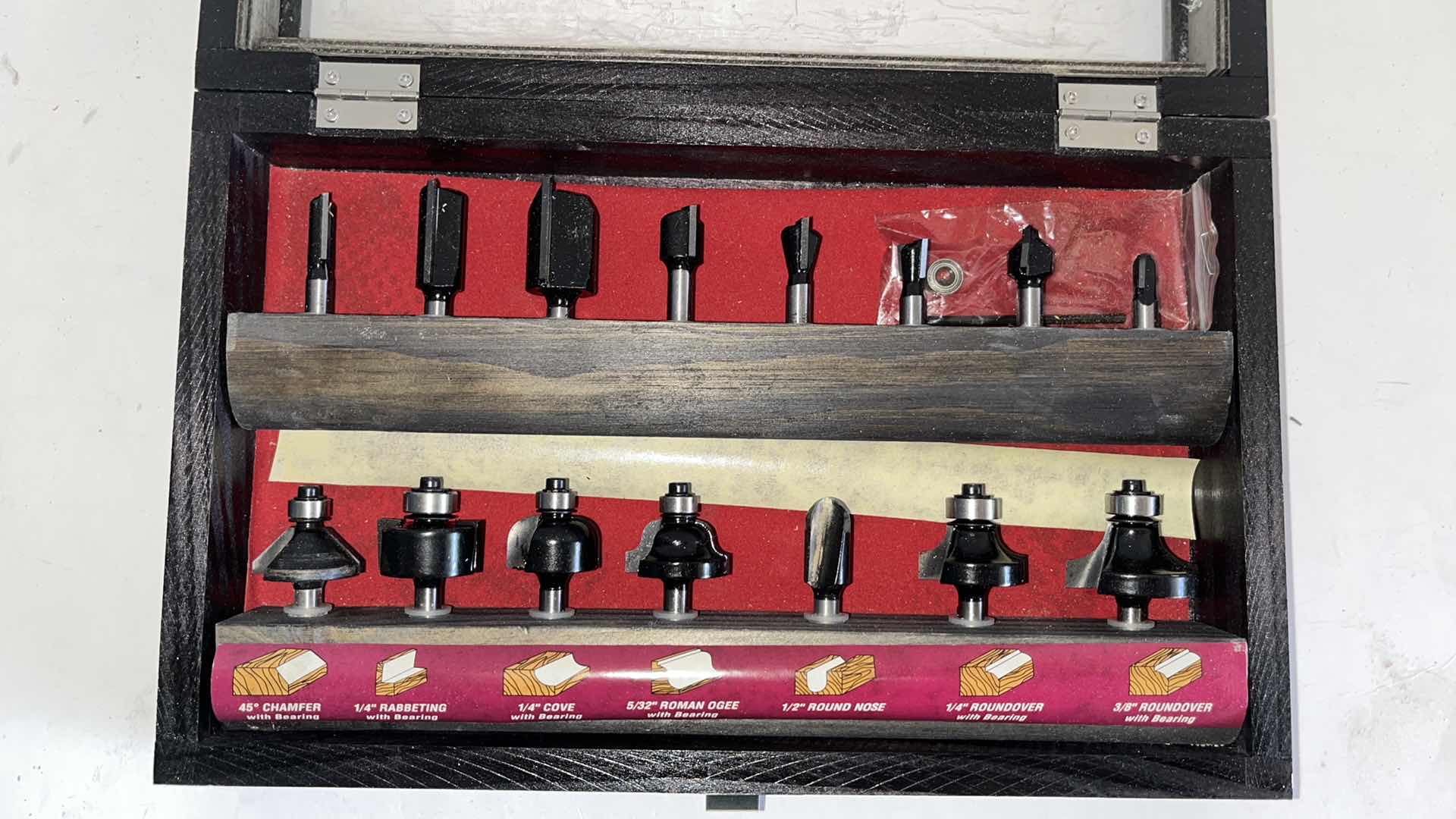 Photo 1 of ROUTER BIT SET 15 PIECE WARRIOR