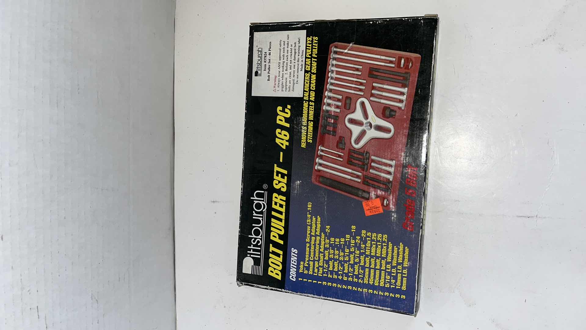 Photo 1 of BOLT PULLER SET 46 PIECES PITTSBURGH