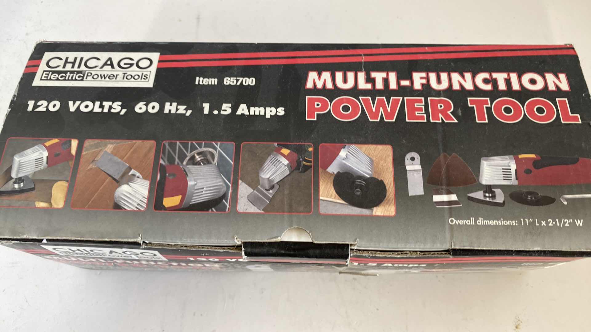 Photo 1 of CHICAGO ELECTRIC MULTI FUNCTION POWER TOOL