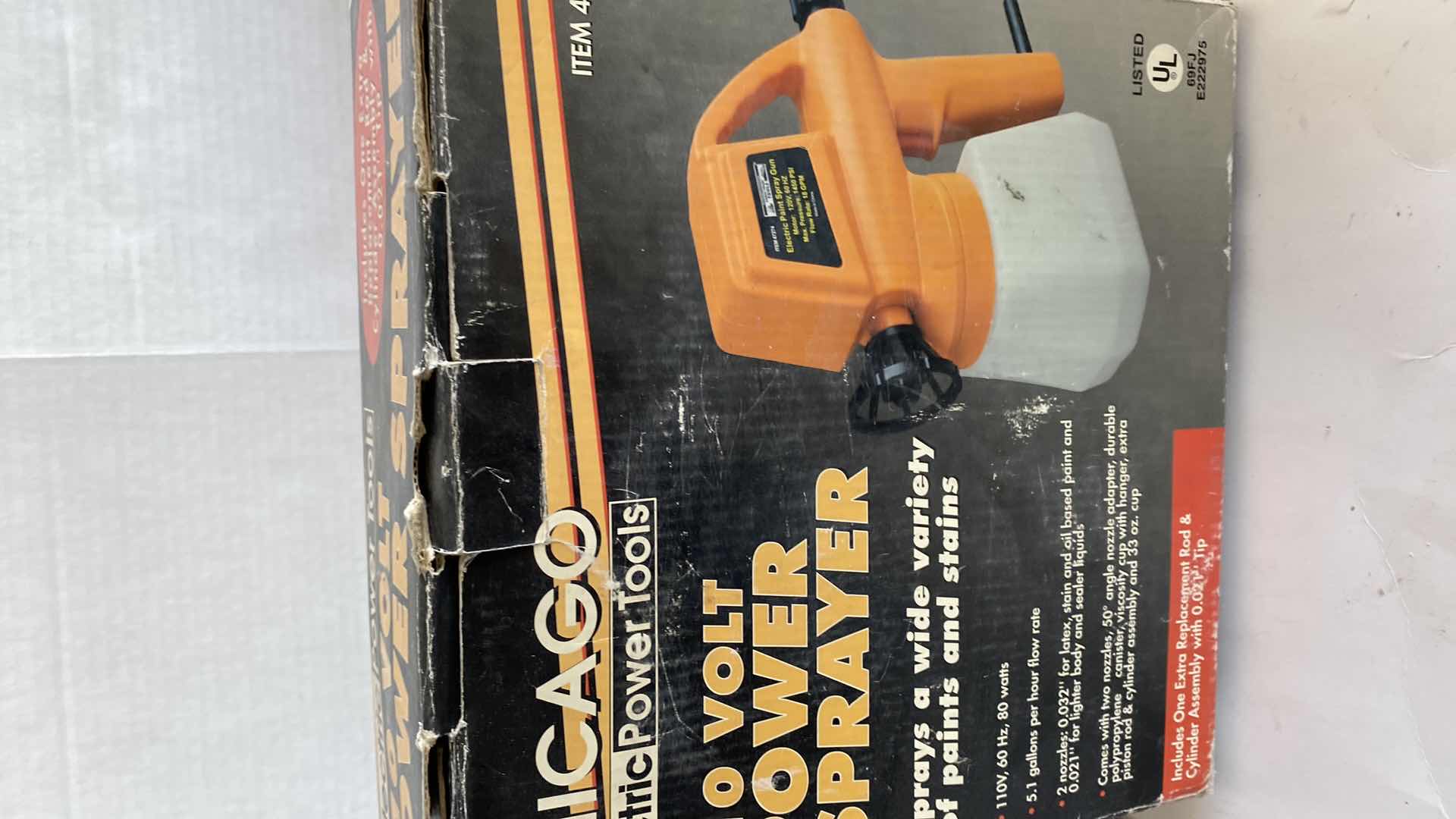 Photo 1 of 2 CHICAGO POWER TOOLS HEAT FUN AND SPRAYER