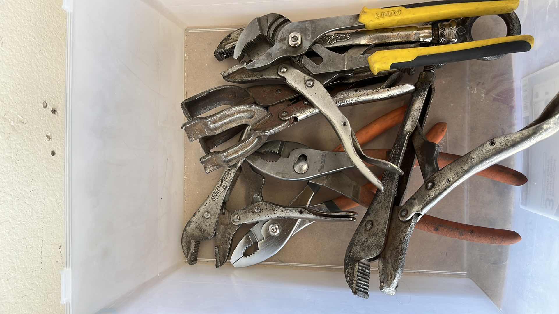 Photo 1 of ASSORTMENT OF PLIERS