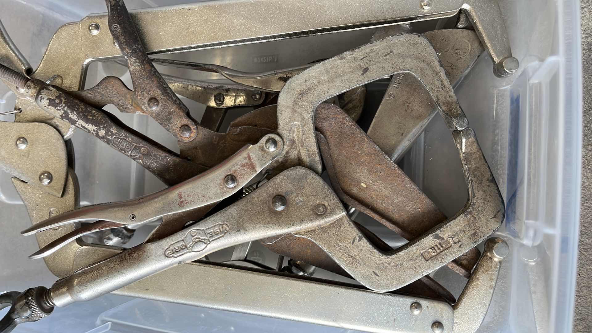 Photo 1 of ASSORTED C CLAMPS