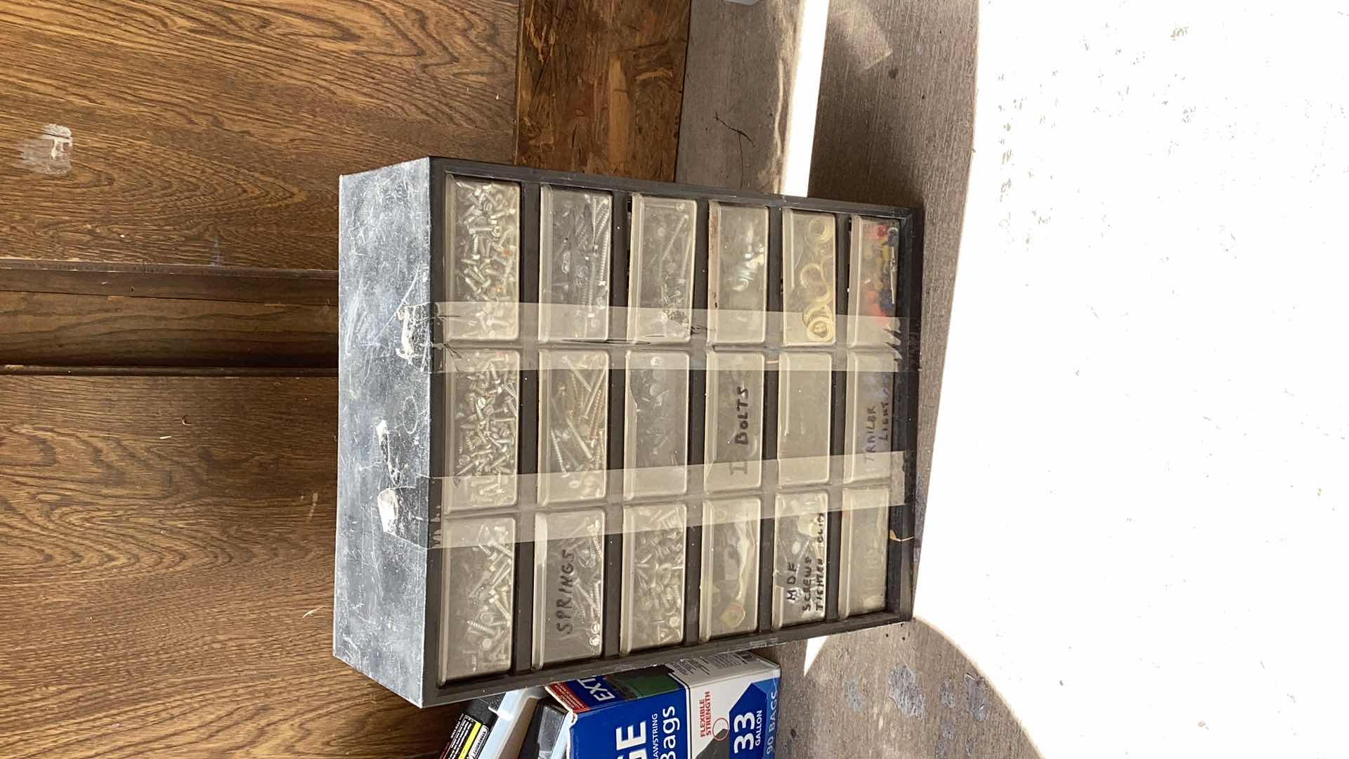 Photo 2 of CONTAINER OF SCREWS