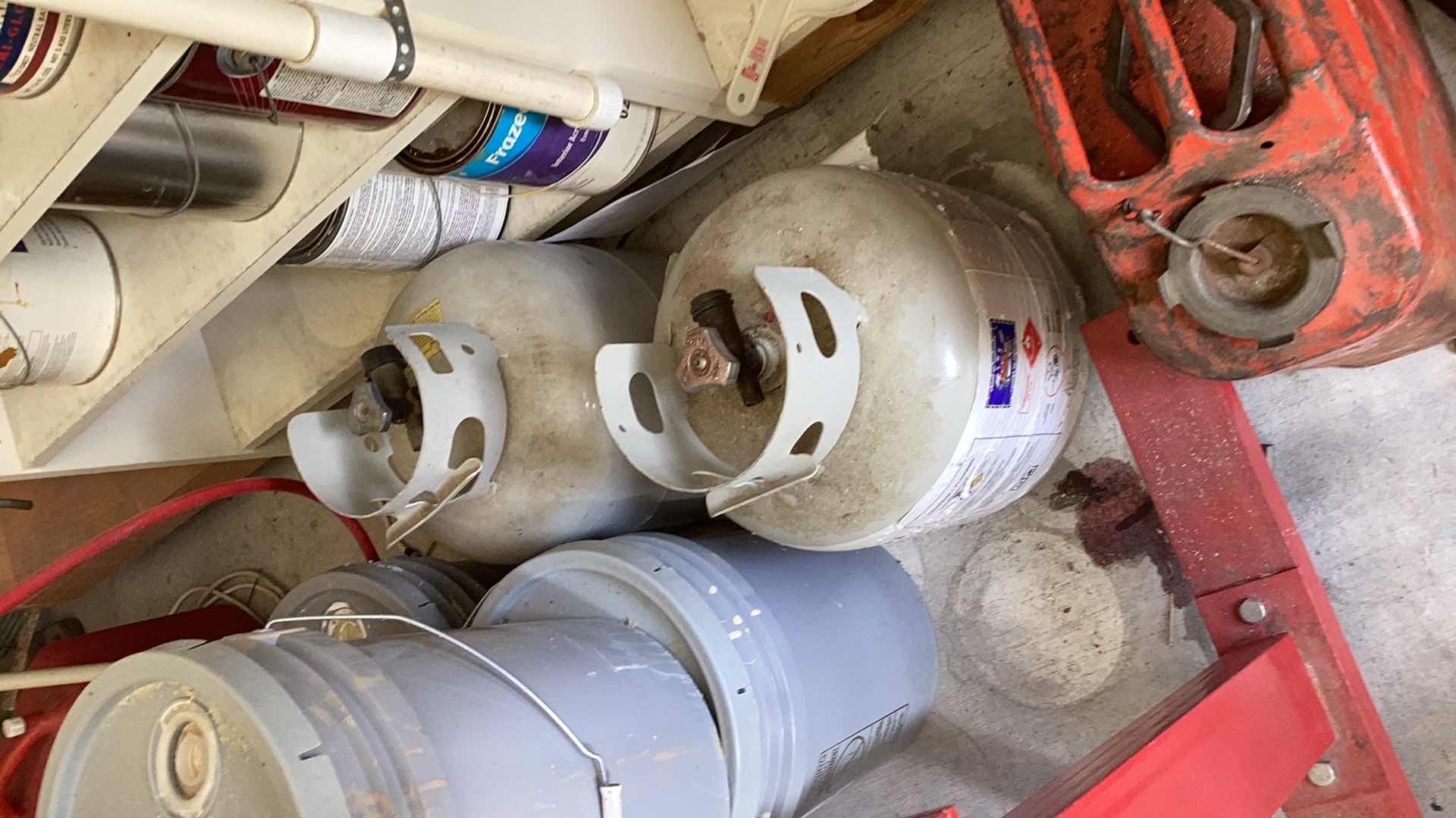 Photo 1 of 2 GAS CONTAINERS FOR BBQ’S