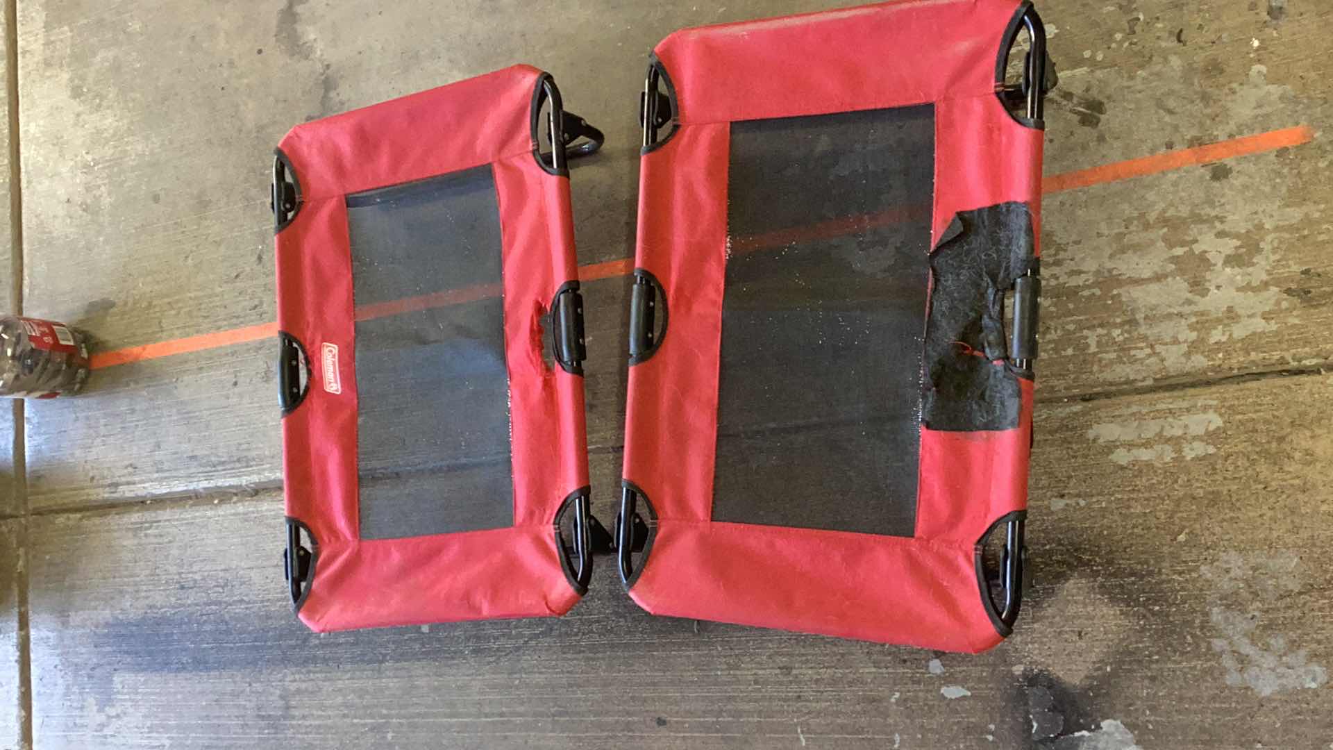 Photo 1 of 2 COLEMAN COTS OR CAMPING DOG BEDS