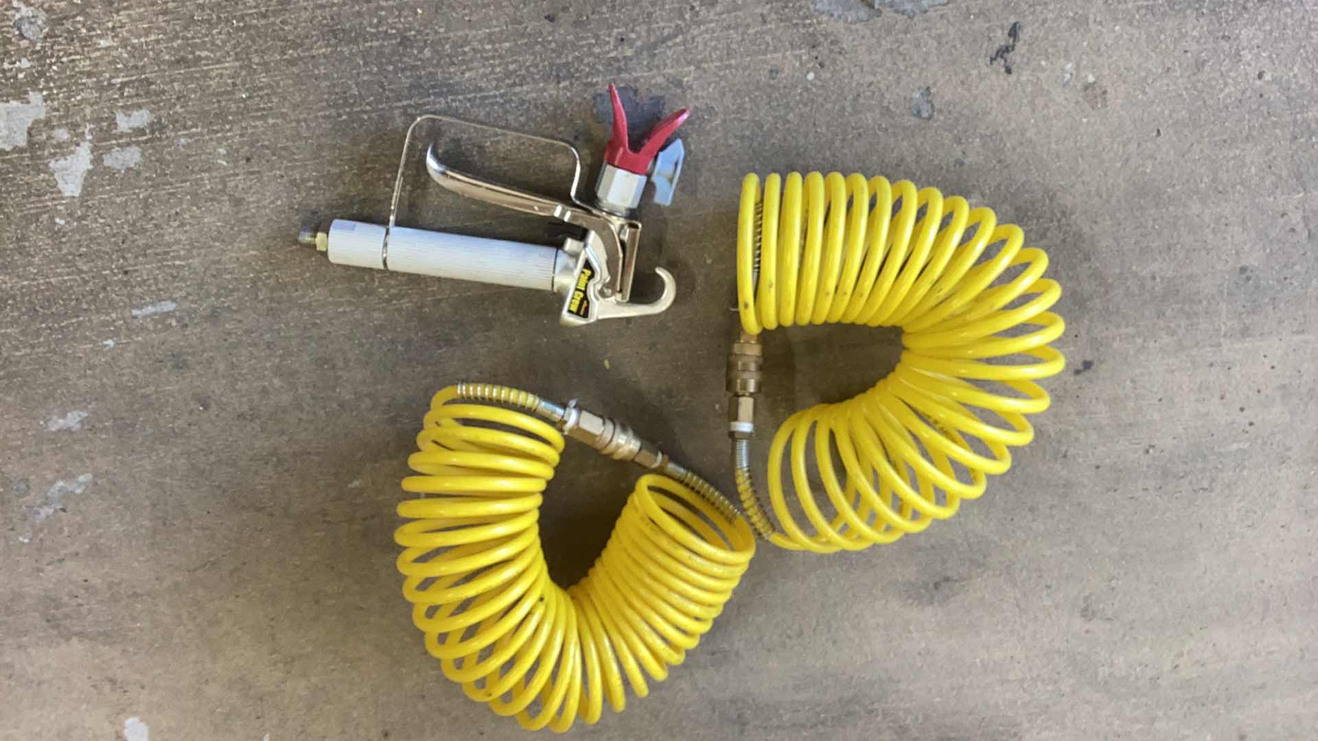 Photo 1 of PAINT GUN AND CABLES