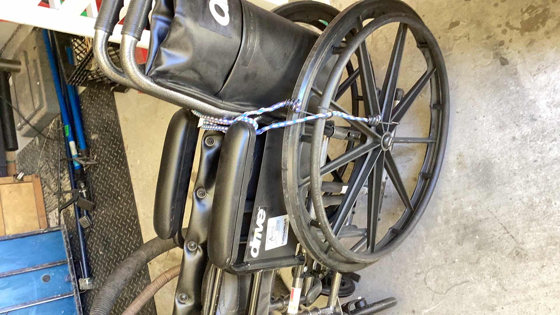 Photo 4 of DRIVE WHEEL CHAIR INCLUDES AIRPORT CANVAS CASE AND CUSHION