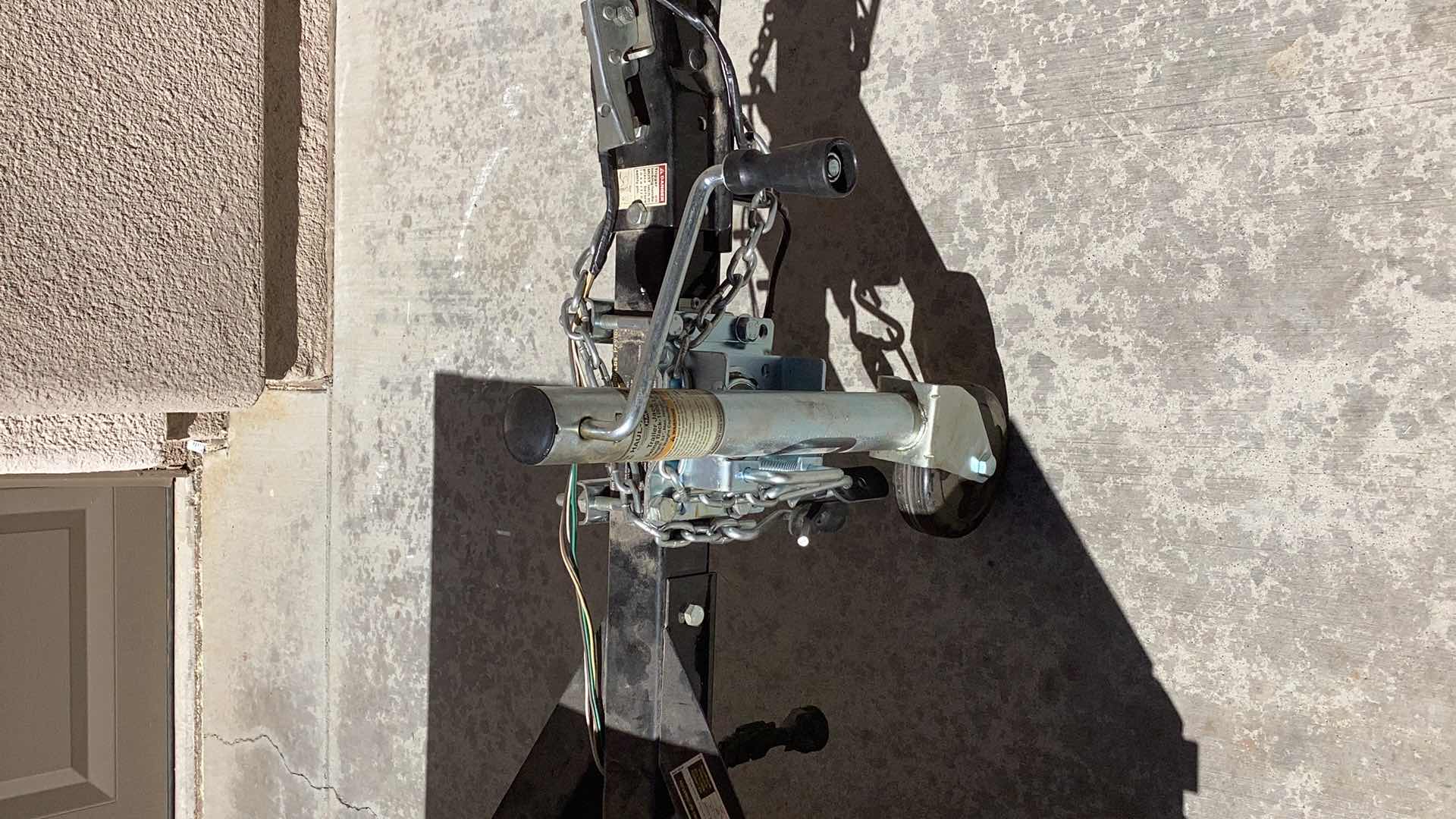 Photo 1 of HAUL-MASTER CARGO BOX TRAILER 55” X 35” HOLD UP TO 1000 POUNDS. INCLUDES, SAFTEY CHAIR, TAIL LIGHT WITH WIRING HARNESS, AND TWO WHEELS . D.O.T. CERTIFIED. TITLE IN HAND