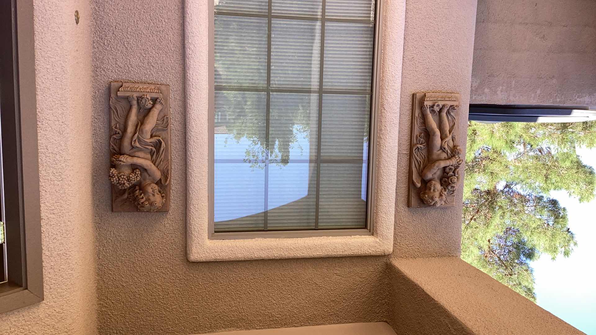 Photo 1 of 2 CHERUB ANGELS GARDEN DECOR 30” TALL