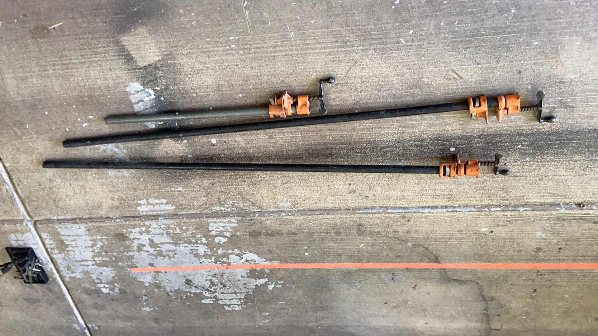 Photo 1 of 3 VINTAGE PIPE CLAMP SET