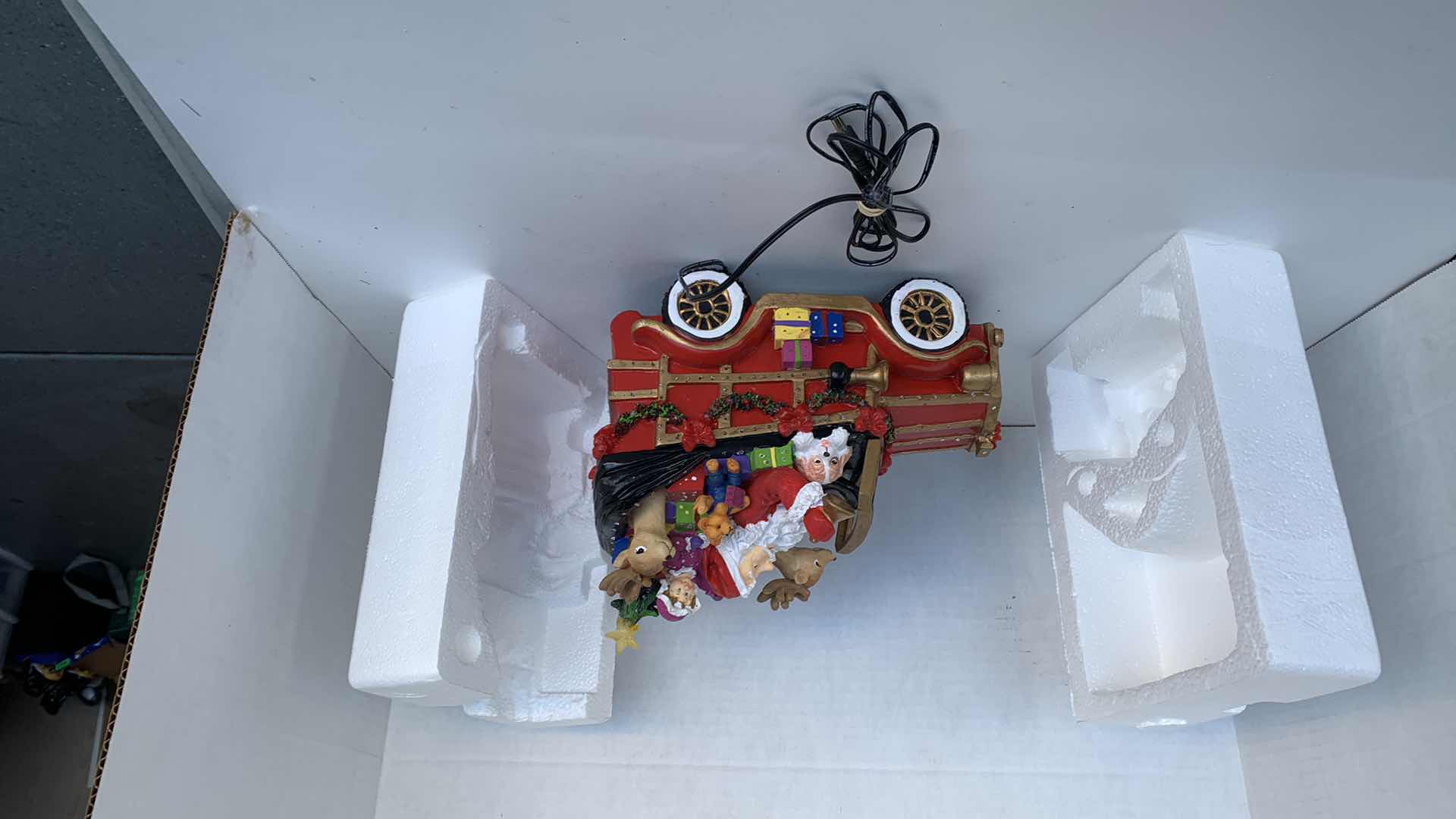 Photo 1 of LIGHTED 10” SANTA CAR