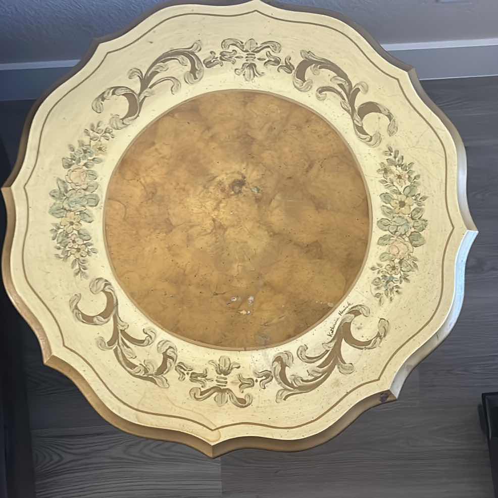 Photo 1 of VINTAGE 2-TIERED TABLE 
2’ x 2’