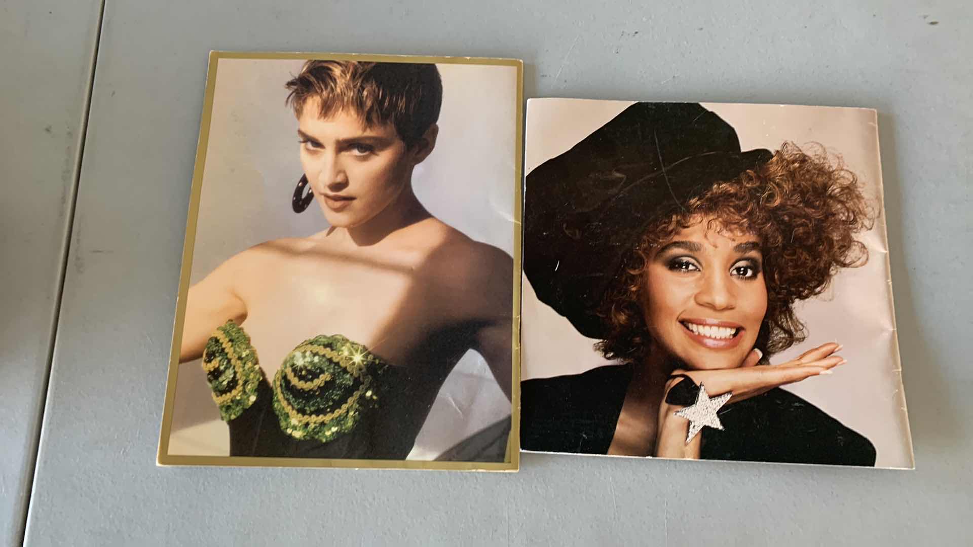 Photo 1 of MADONNA AND WHITNEY HOUSTON CONCERT BOOKS