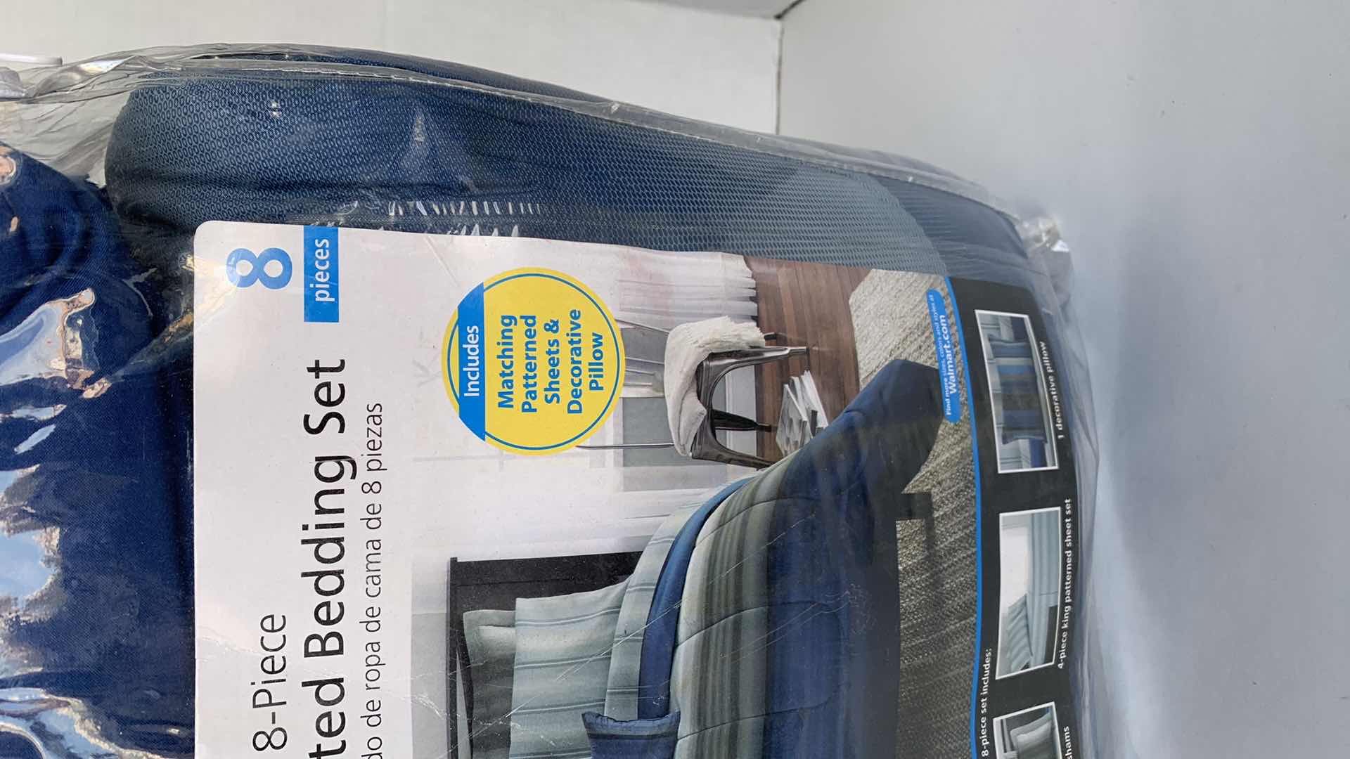 Photo 1 of KING SIZE 8 PIECE BEDDING SET