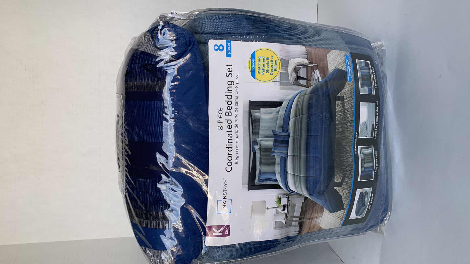 Photo 1 of KING SIZE 8 PIECE BEDDING SET