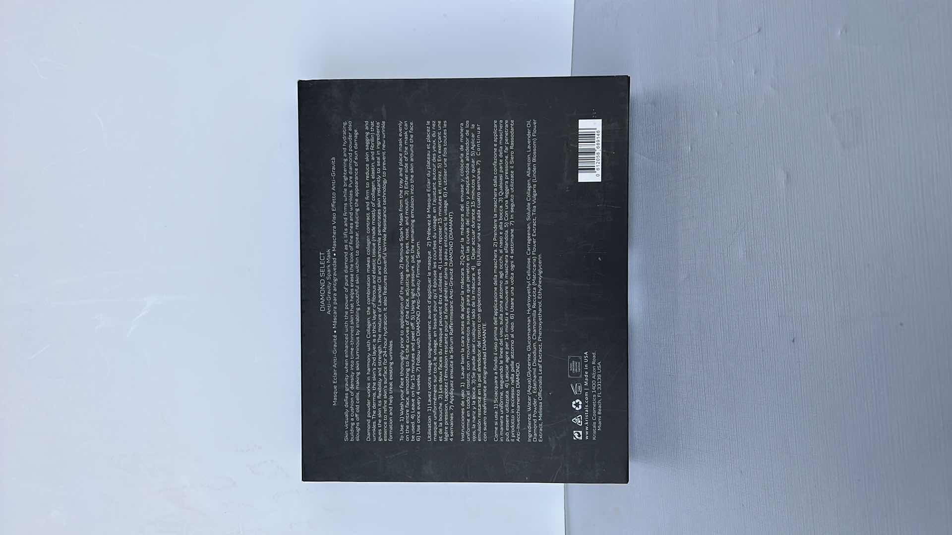 Photo 1 of KRISTALS COSMETICS - ANTI GRAVITY SPARK MASK (CONTAINS 8 MASKS)