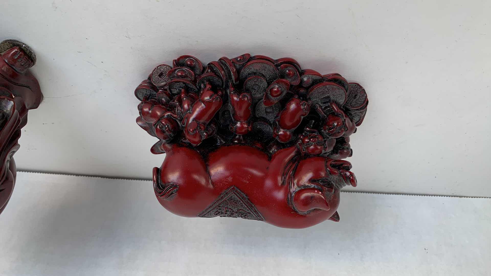 Photo 1 of 3 REDSTONE CHINESE STATUTES TALLEST IS 6”