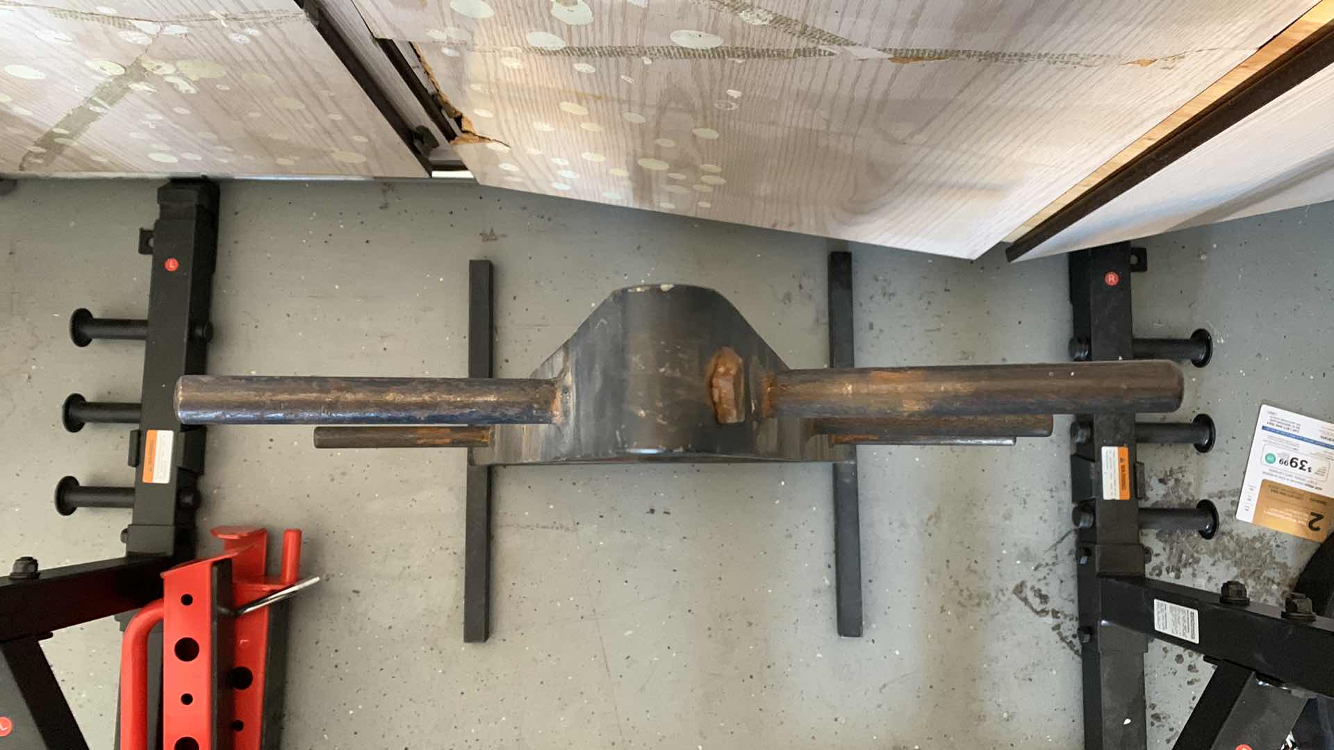 Photo 1 of METAL WEIGHT RACK