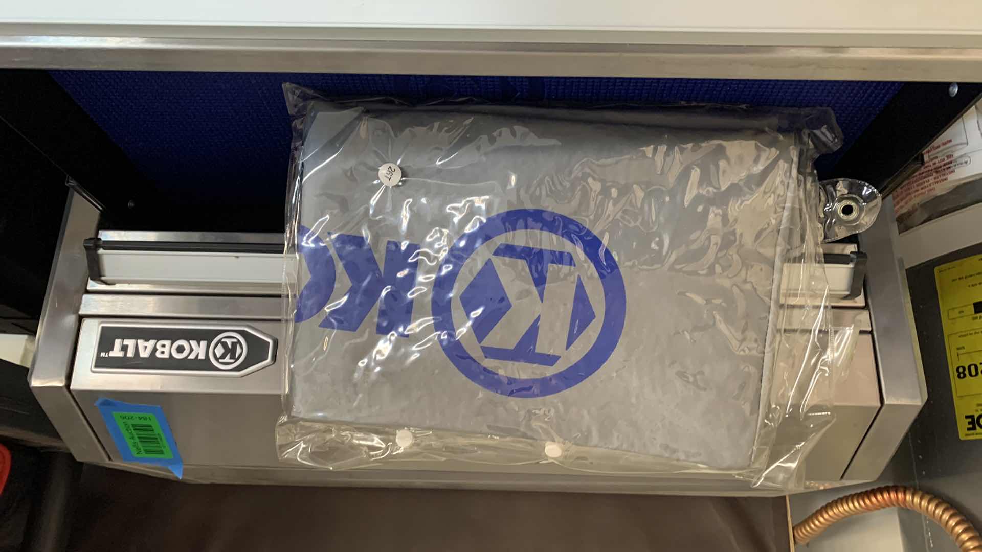 Photo 1 of KOBALT STAINLESS STEEL TOOL CHEST WITH KEY