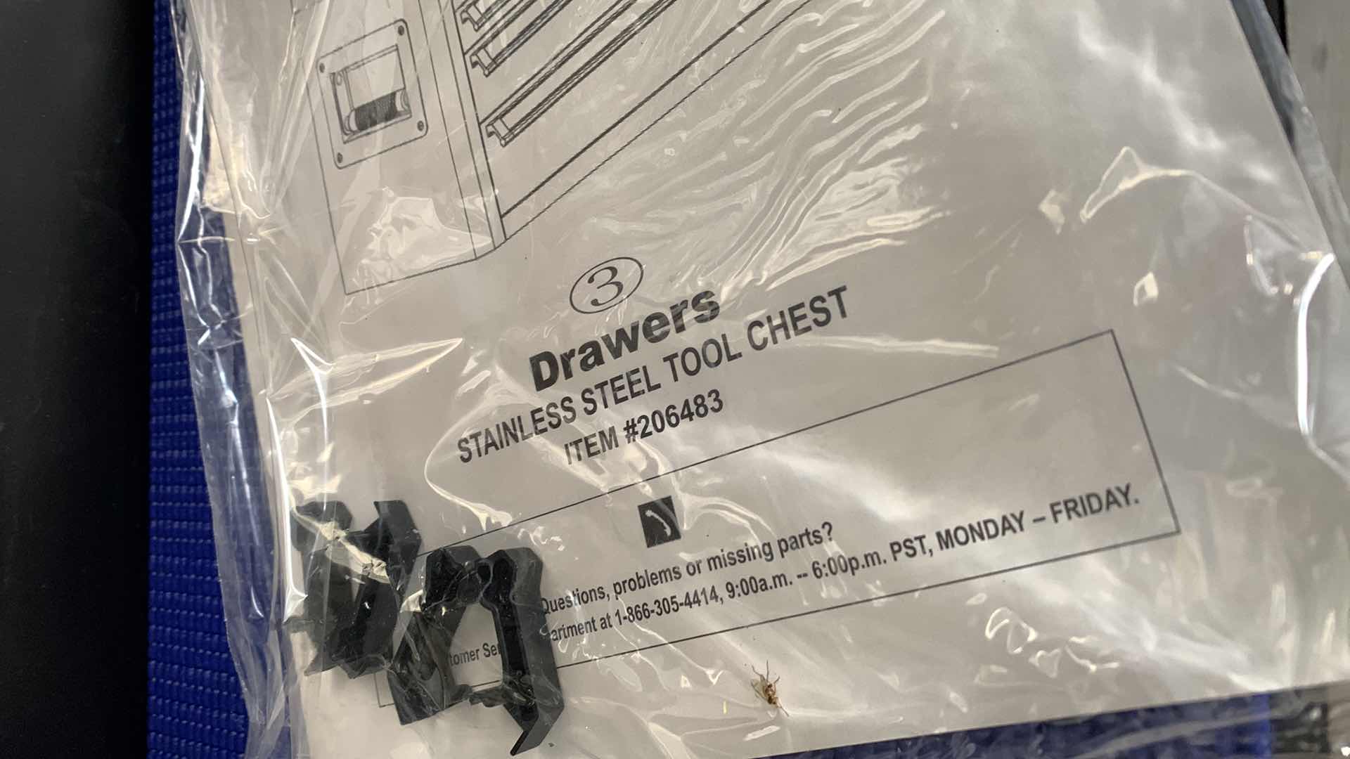 Photo 1 of KOBALT STAINLESS STEEL TOOL CHEST WITH KEY