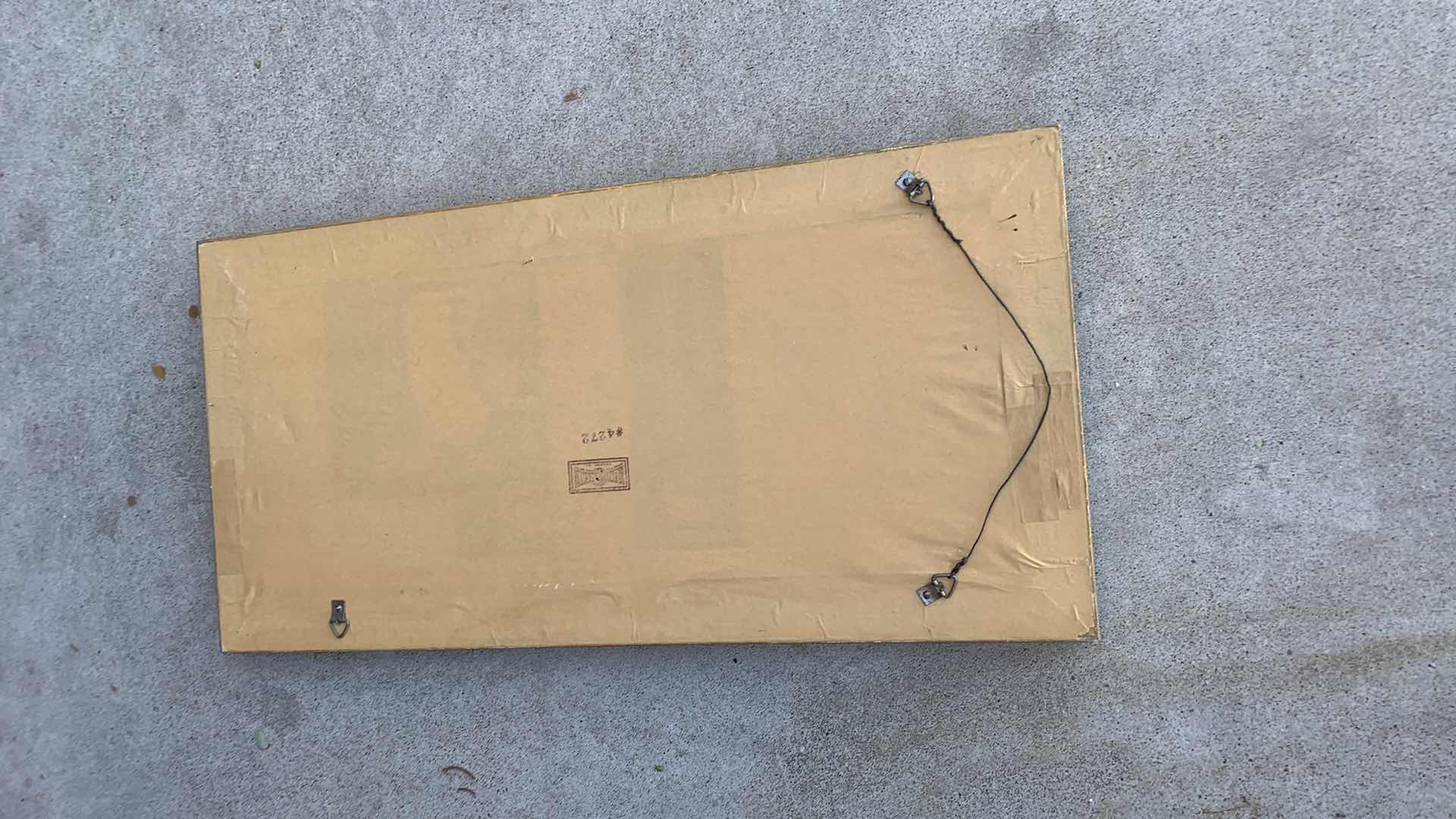 Photo 1 of HEAVY FRAMED MIRROR 28” X 14”