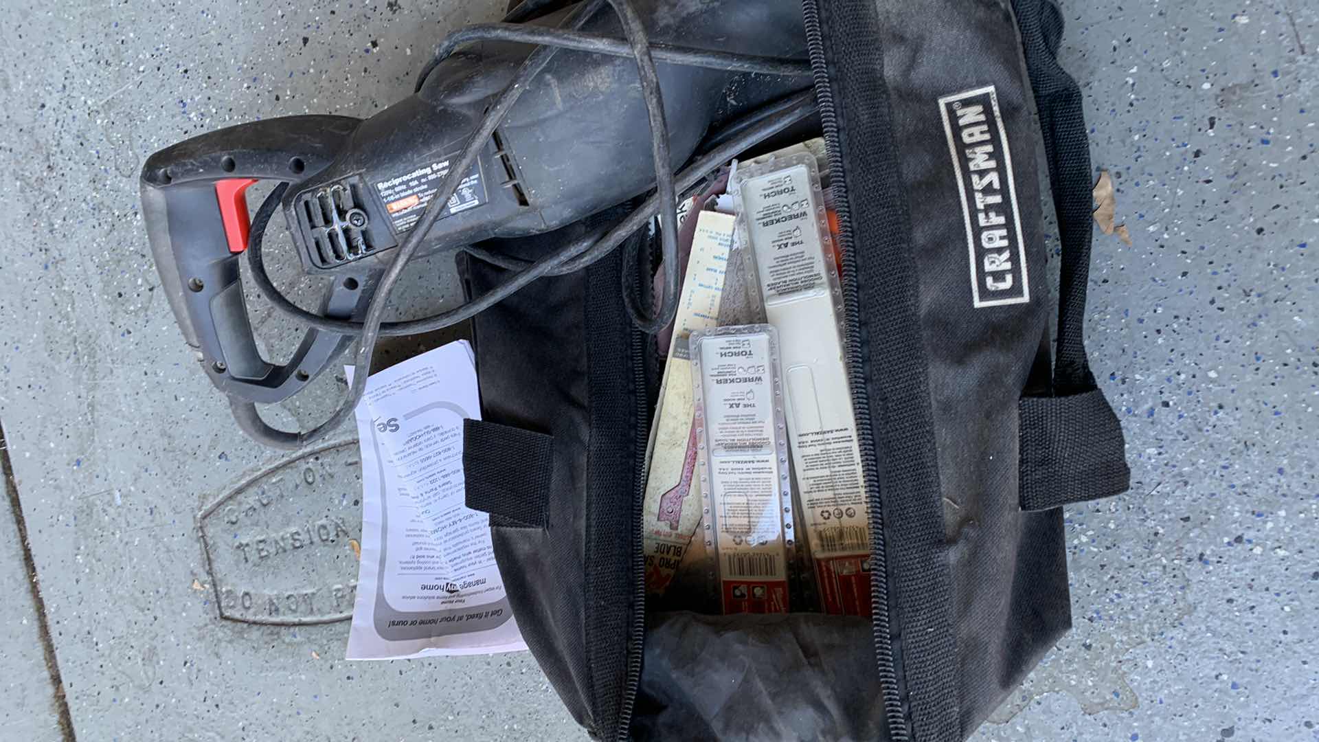 Photo 1 of CRAFTSMAN MODEL #320 RECIPROCATING SAW