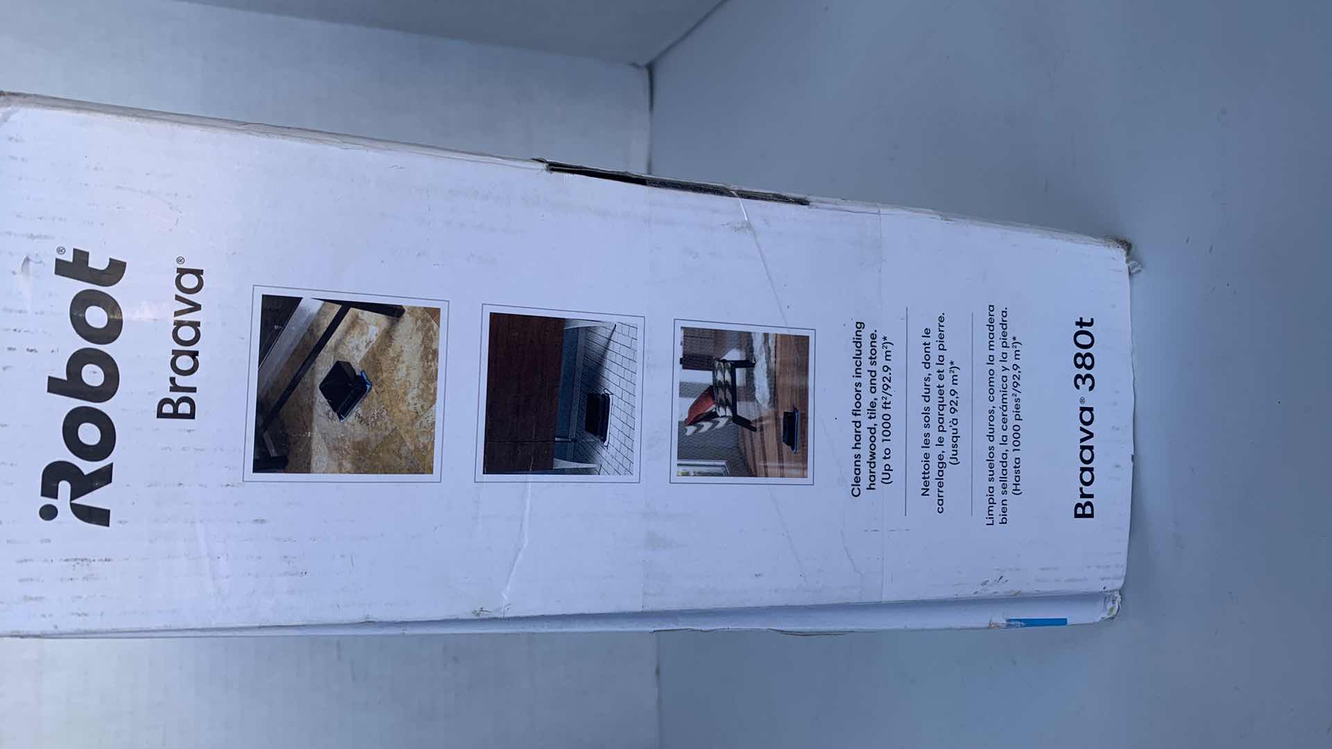 Photo 1 of BRAACA 380T HARDWOOD FLOOR ROBOT VACUUM