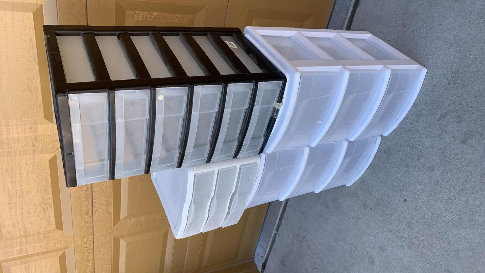 Photo 1 of 4 PLASTIC SHELVING CONTAINERS