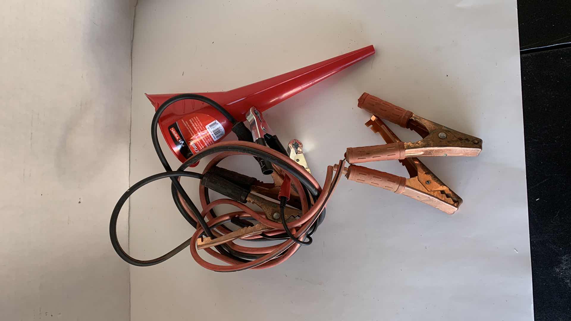 Photo 3 of K&N AIR FILTER AND JUMPER CABLES