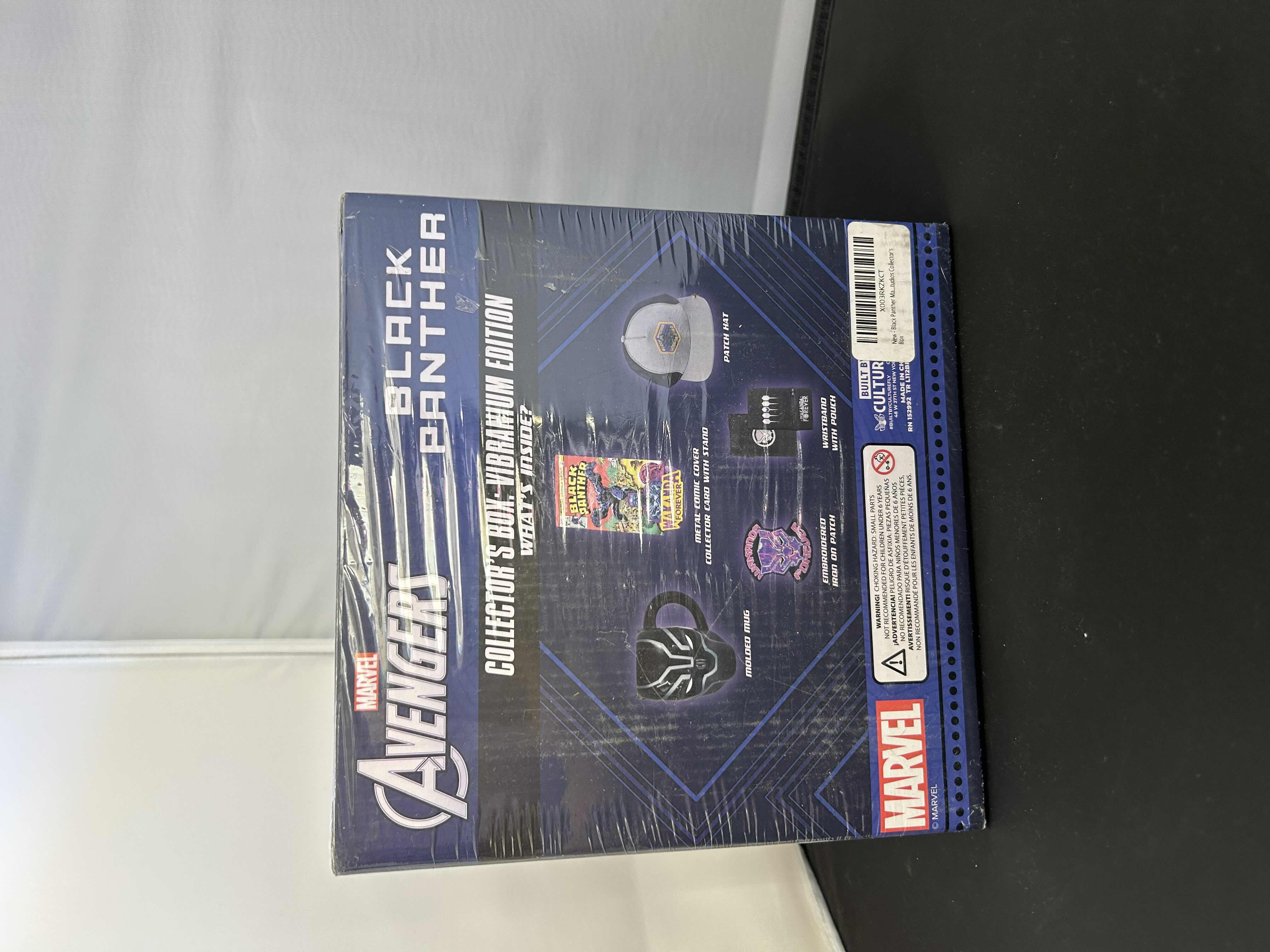 Photo 1 of BRAND NEW - MARVEL AVENGERS BLACK PANTHER COLLECTOR’S BOX: VIBRANIUM EDITION