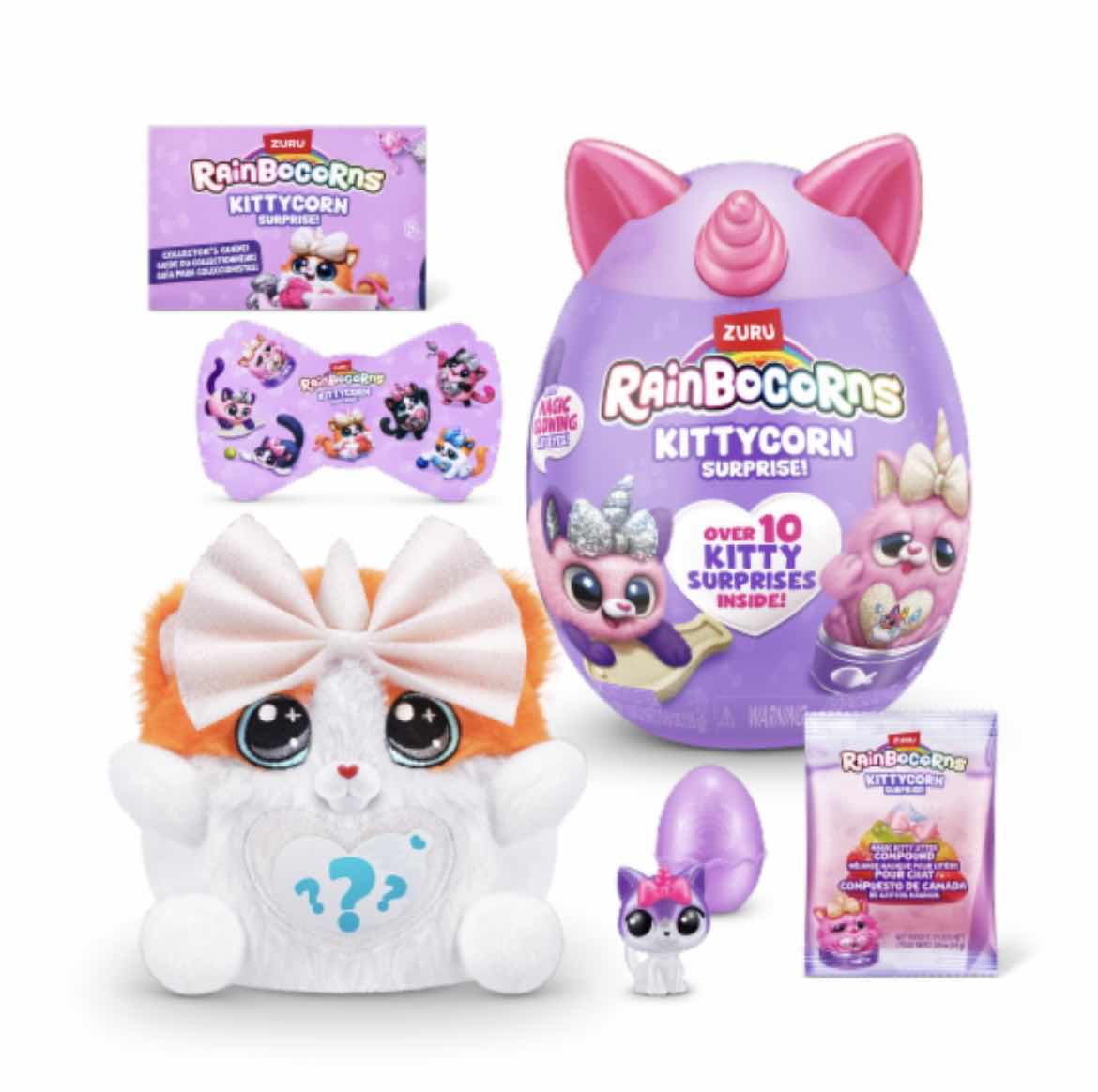 Photo 1 of 3 - BRAND NEW ZURU RAINBOCORNS KITTYCORN SURPRISE! OVER 10 SURPRISES INSIDE