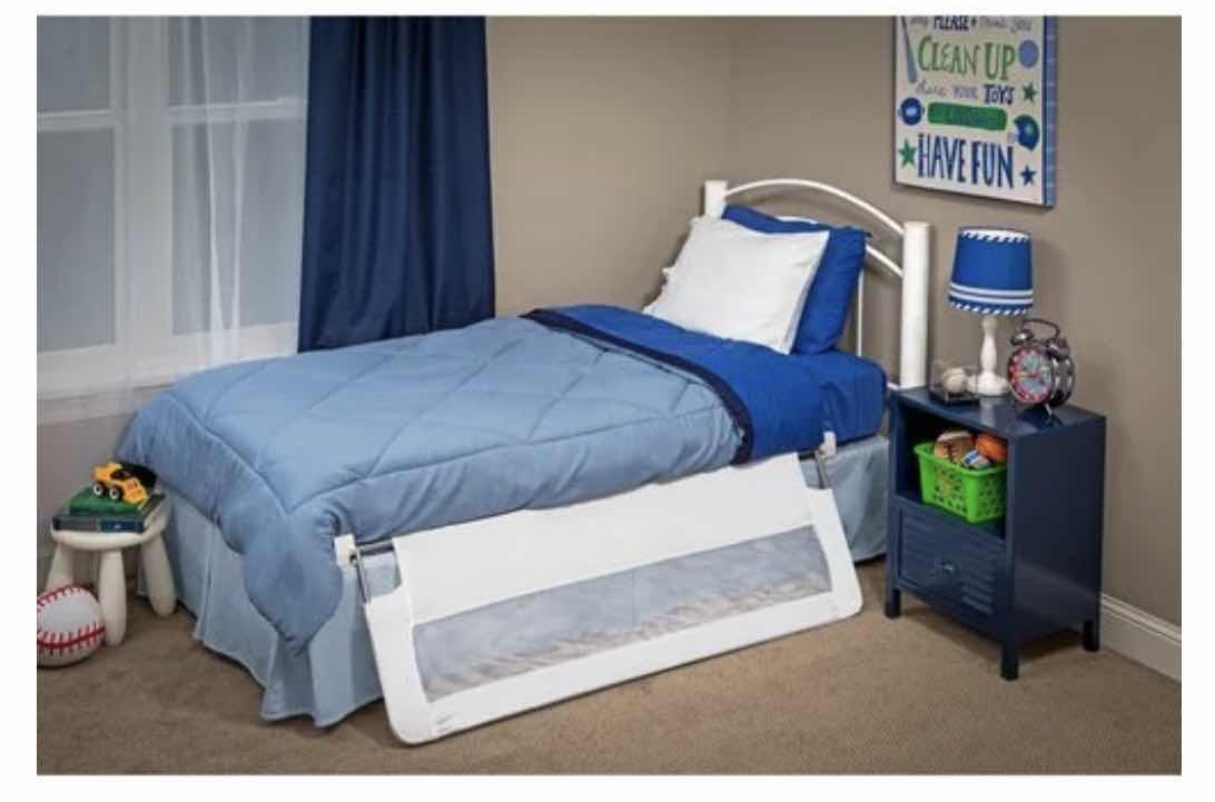 Photo 1 of BRAND NEW - REGALO SWING DOWN EXTRA LONG BED RAIL WHITE