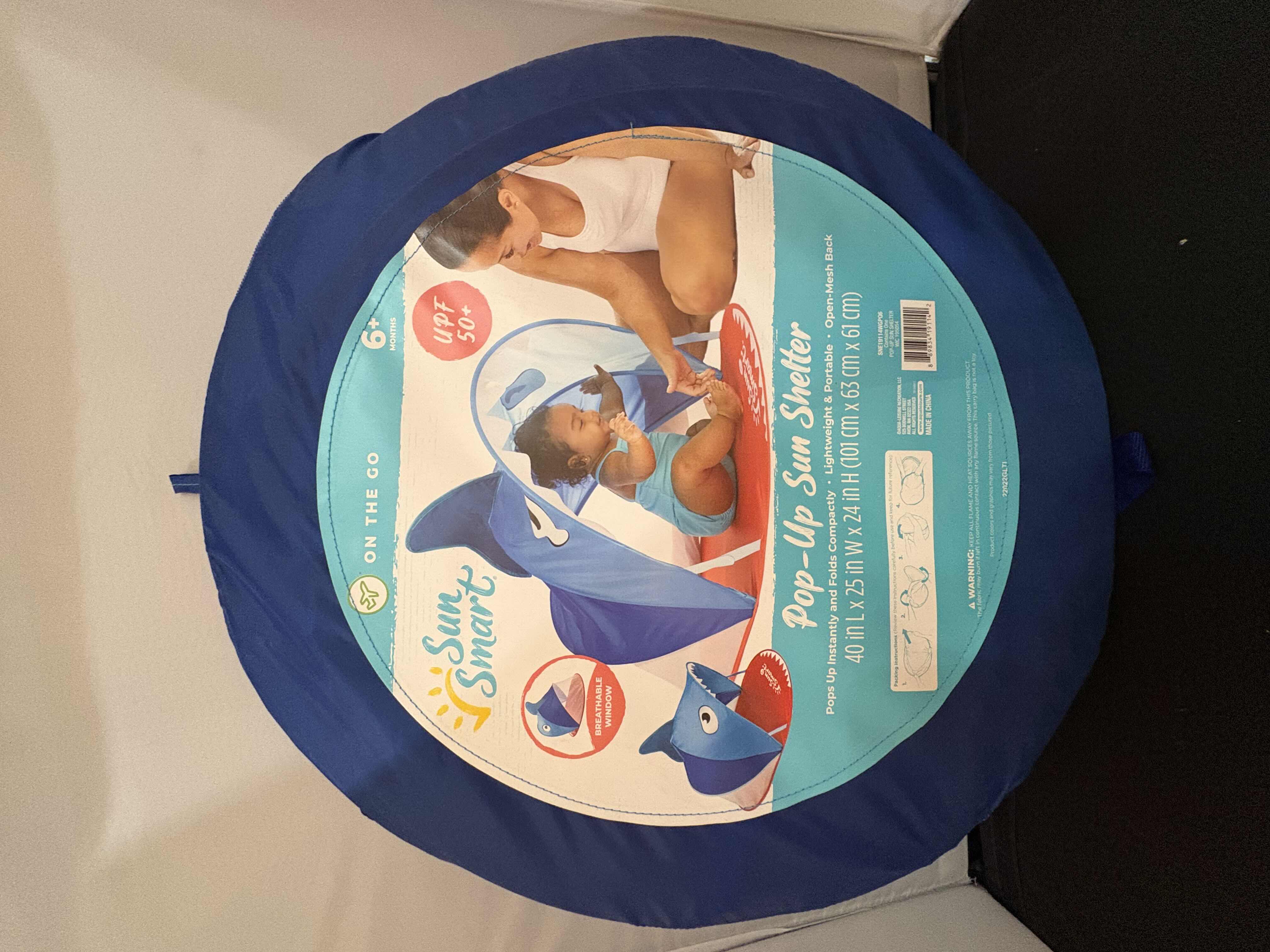 Photo 1 of 2 BRAND NEW SUN SMART POP-UP SUN SHELTER W/ BREATHABLE WINDOW AND 1 MONO BEACH BEACH TENT