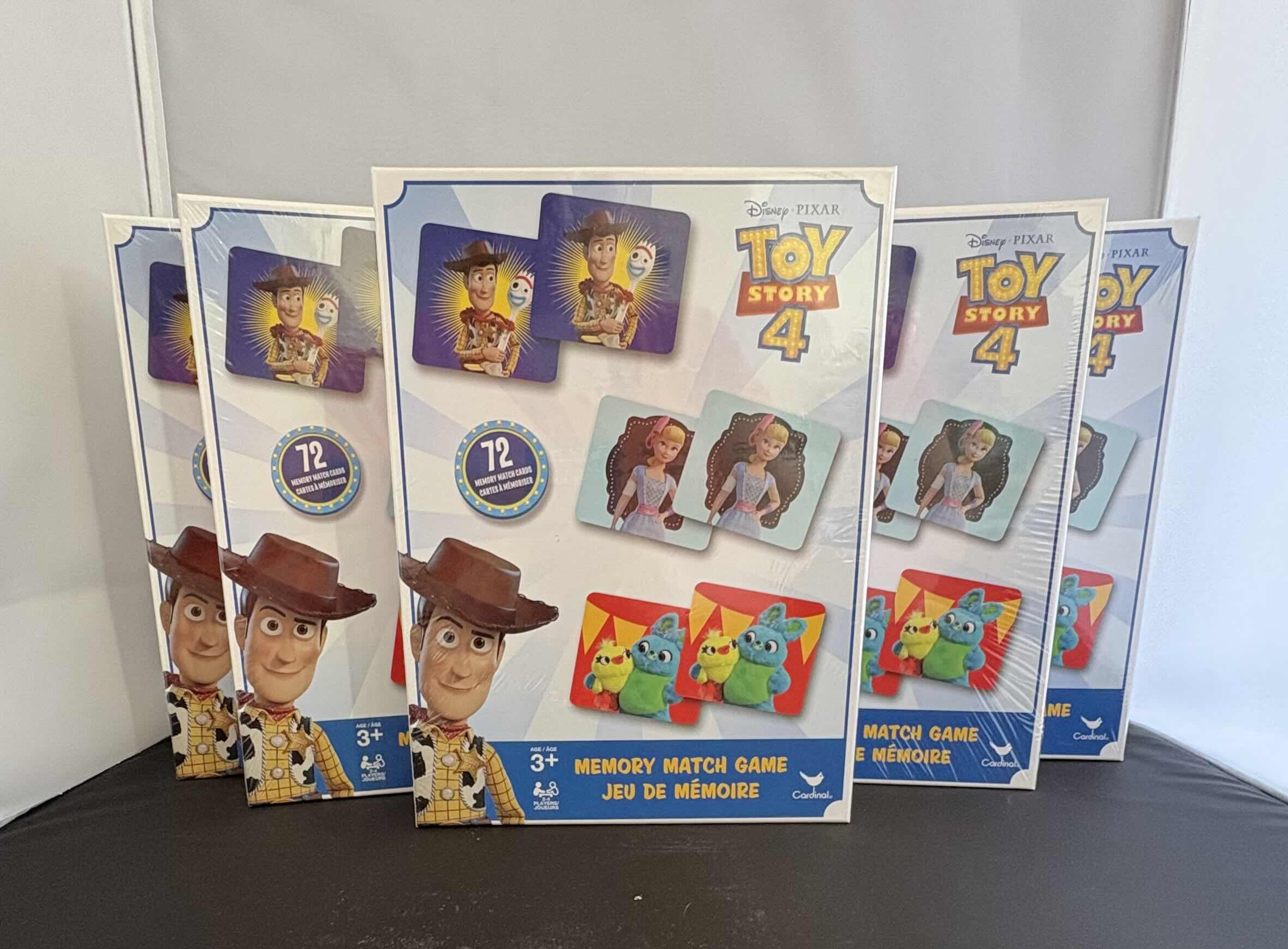 Photo 1 of 5 - BRAND NEW - DISNEY PIXAR TOY STORY 4 MEMORY MATCH GAME