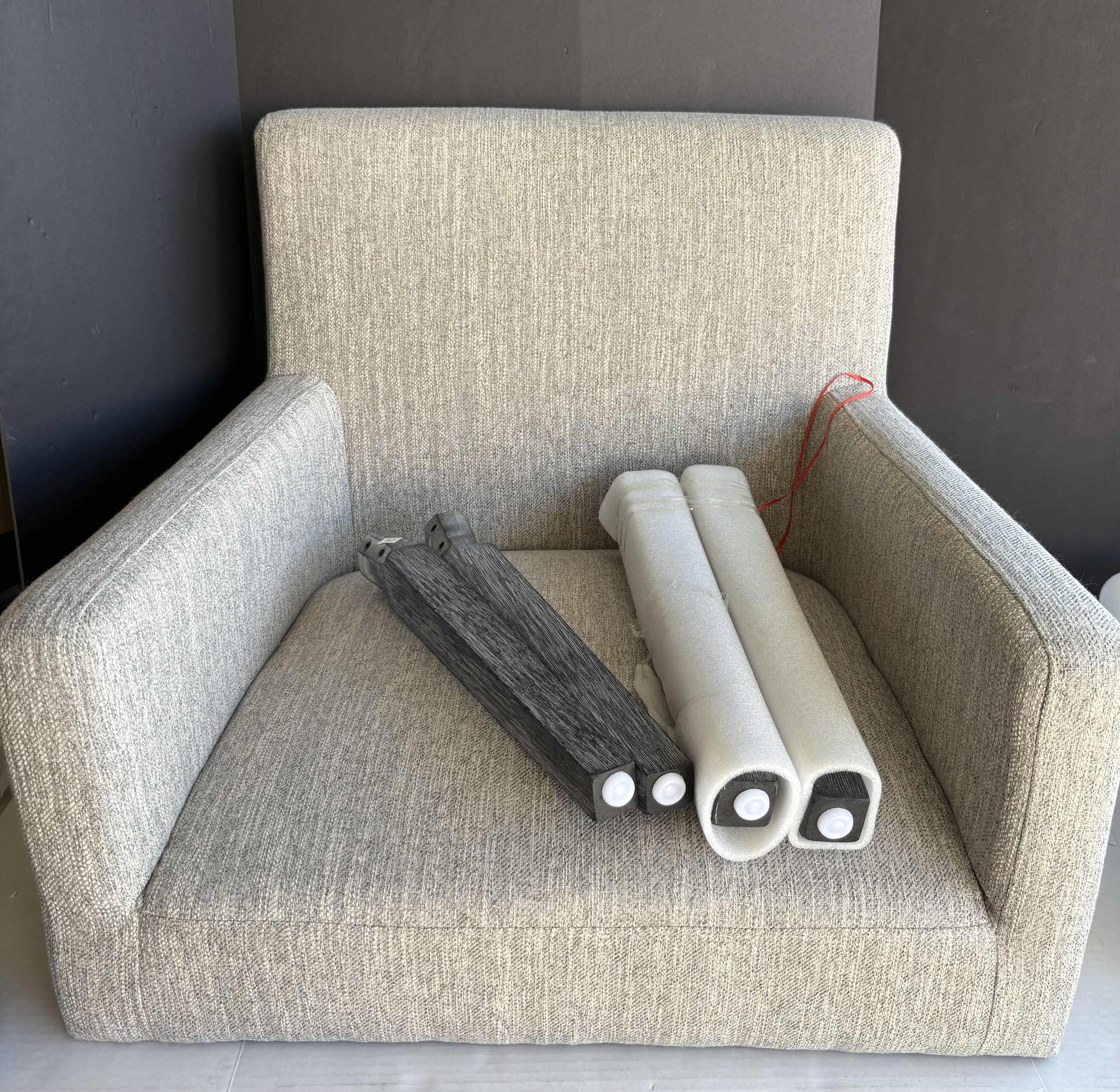 Photo 1 of BRAND NEW - NOBLE HOUSE UPHOLSTERED GREY DINING CHAIR