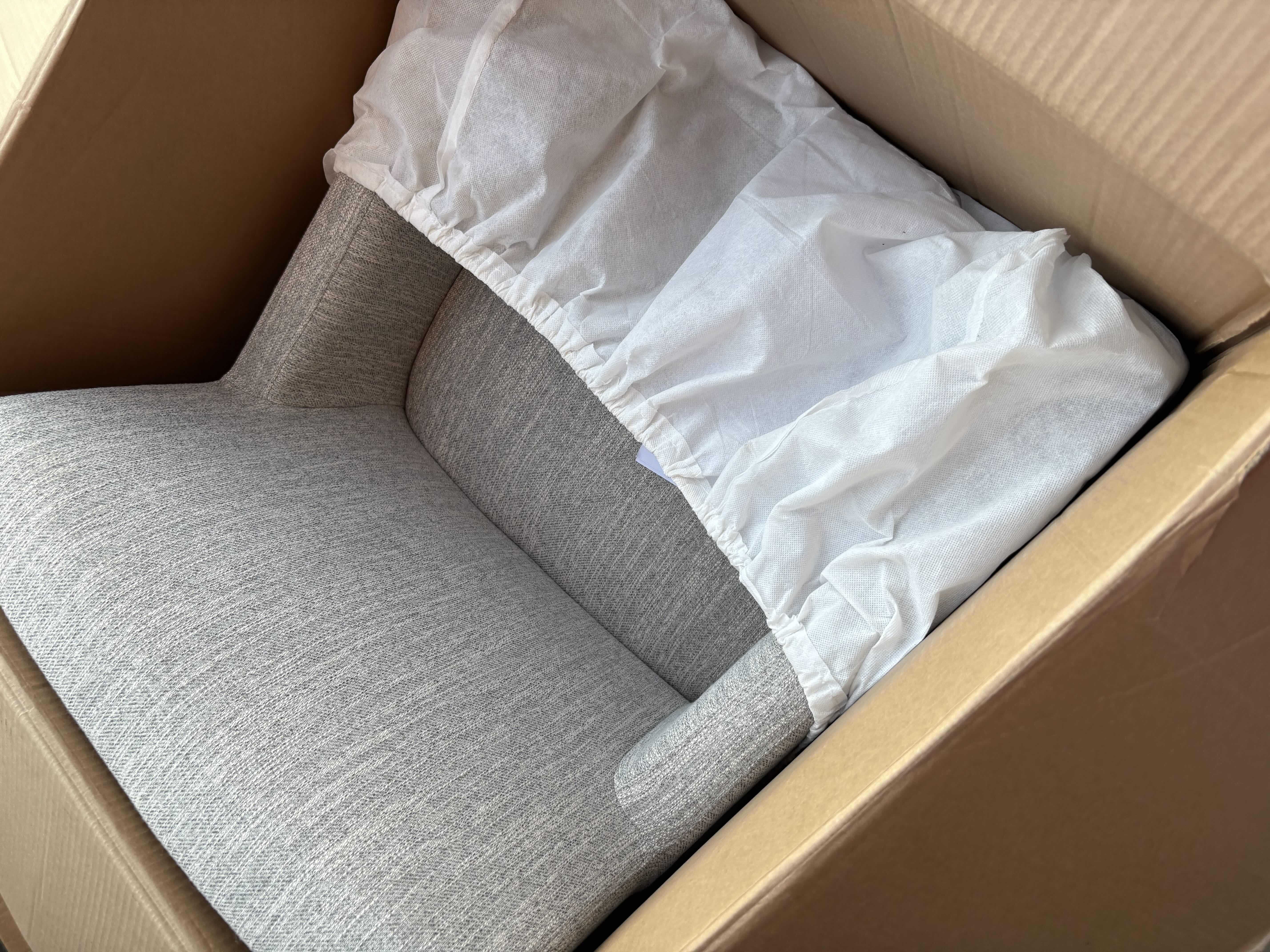 Photo 1 of BRAND NEW - NOBLE HOUSE UPHOLSTERED GREY DINING CHAIR