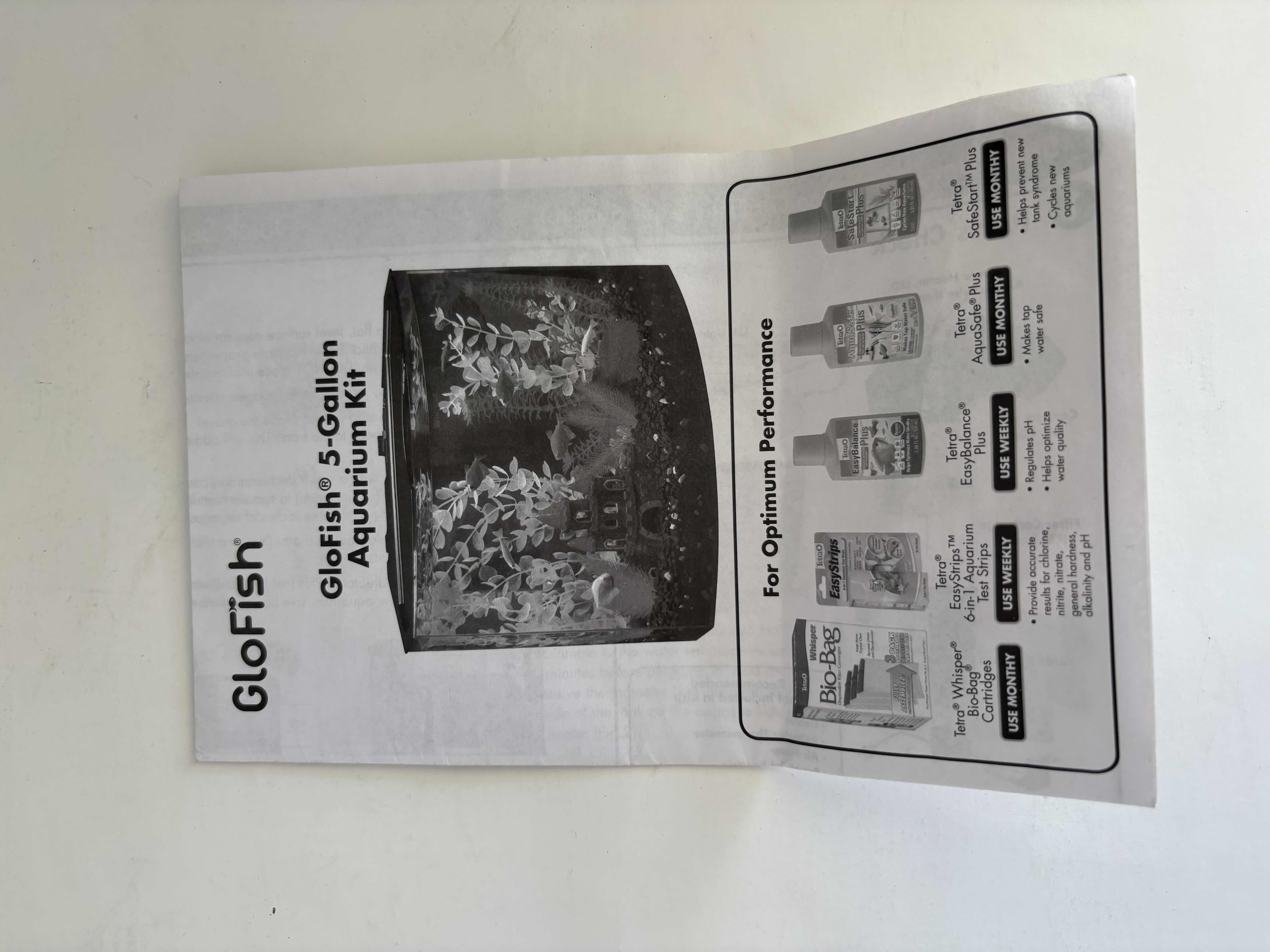 Photo 1 of BRAND NEW - BETA GLOFISH 5 GALLON AQUARIUM KIT WITH LED LIGHT AND FILTER