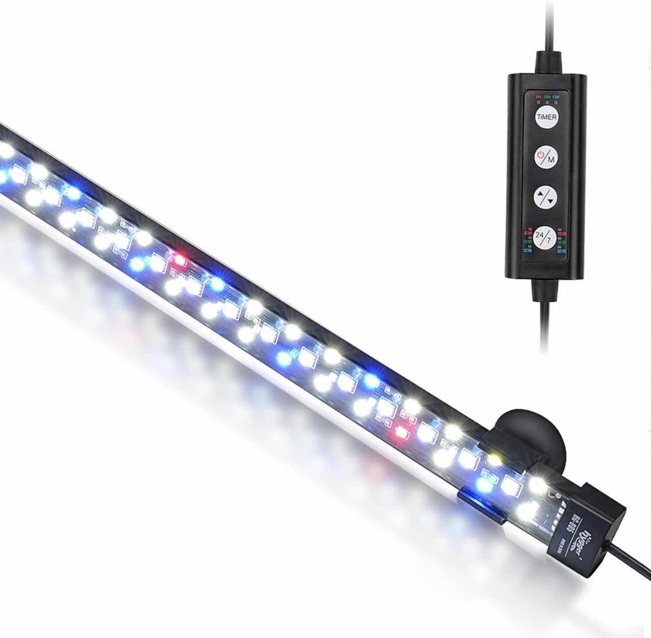 Photo 1 of BRAND NEW - MEGA-RAY MERCURY VAPOR LAMP UV OUTPUT (160W), HYGGER FULL SPECTRUM SUBMERSIBLE HIDDEN PLANT LIGHT (14W), HYGGER FULL SPECTRUM AQUARIUM 46”-52” EXTENDABLE LED LIGHT (32W) PET REPTILE LIGHT