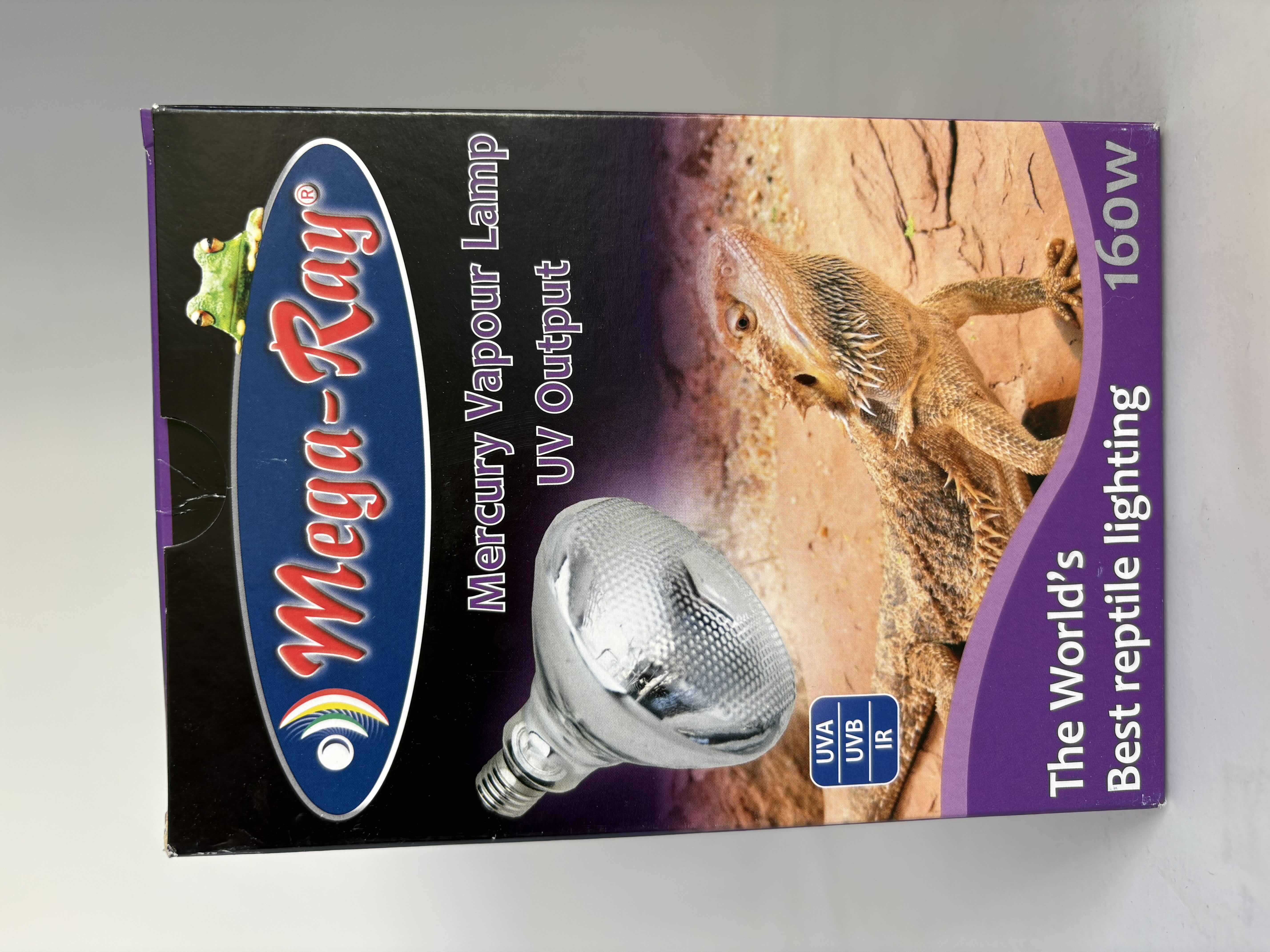 Photo 1 of BRAND NEW - MEGA-RAY MERCURY VAPOR LAMP UV OUTPUT (160W), HYGGER FULL SPECTRUM SUBMERSIBLE HIDDEN PLANT LIGHT (14W), HYGGER FULL SPECTRUM AQUARIUM 46”-52” EXTENDABLE LED LIGHT (32W) PET REPTILE LIGHT