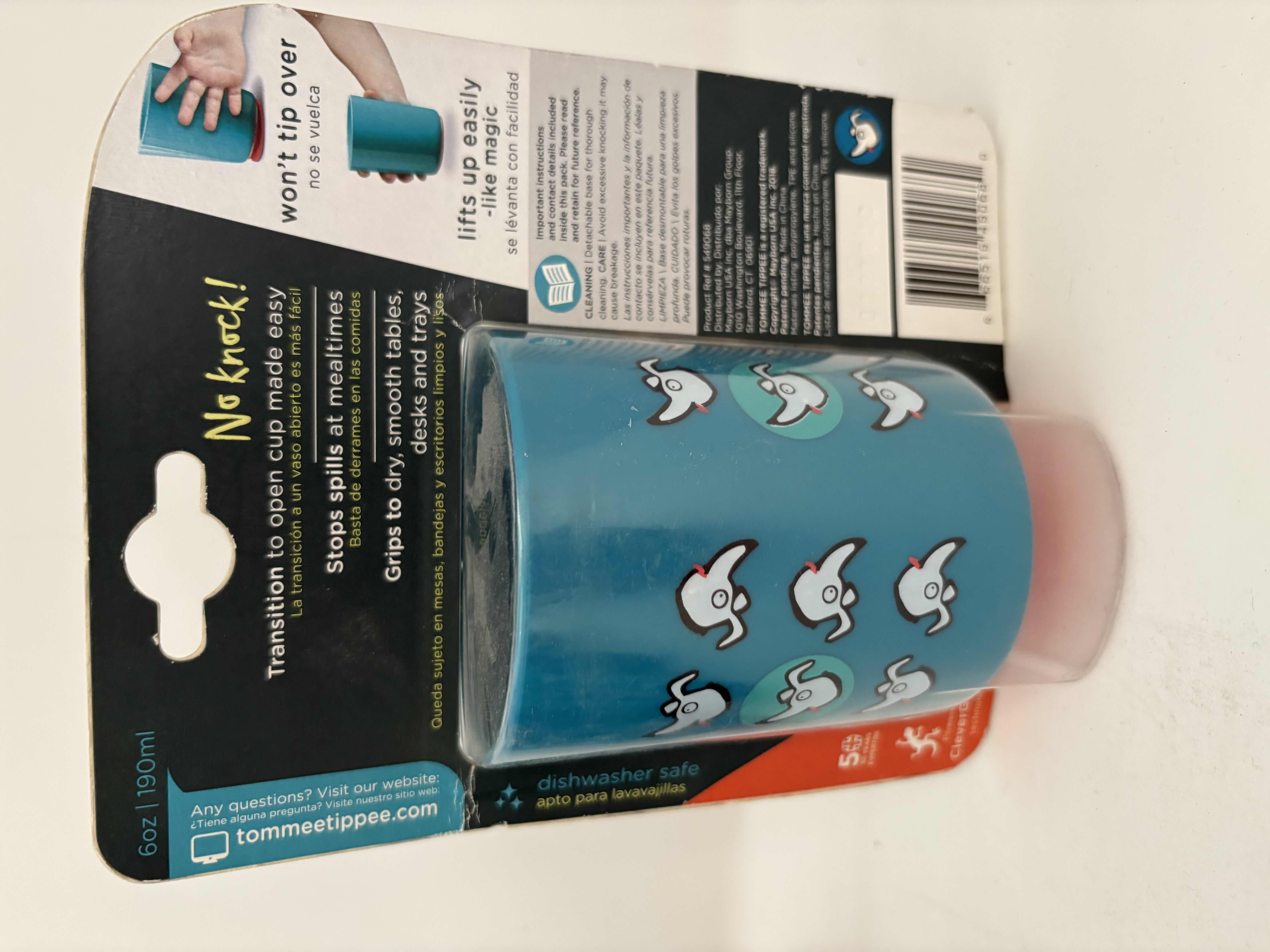 View 2 of 11 - BRAND NEW - TOMMEE TIPPEE NO KNOCK! CUP 7 PURPLE CAT CUPS 4 BLUE DOG CUPS