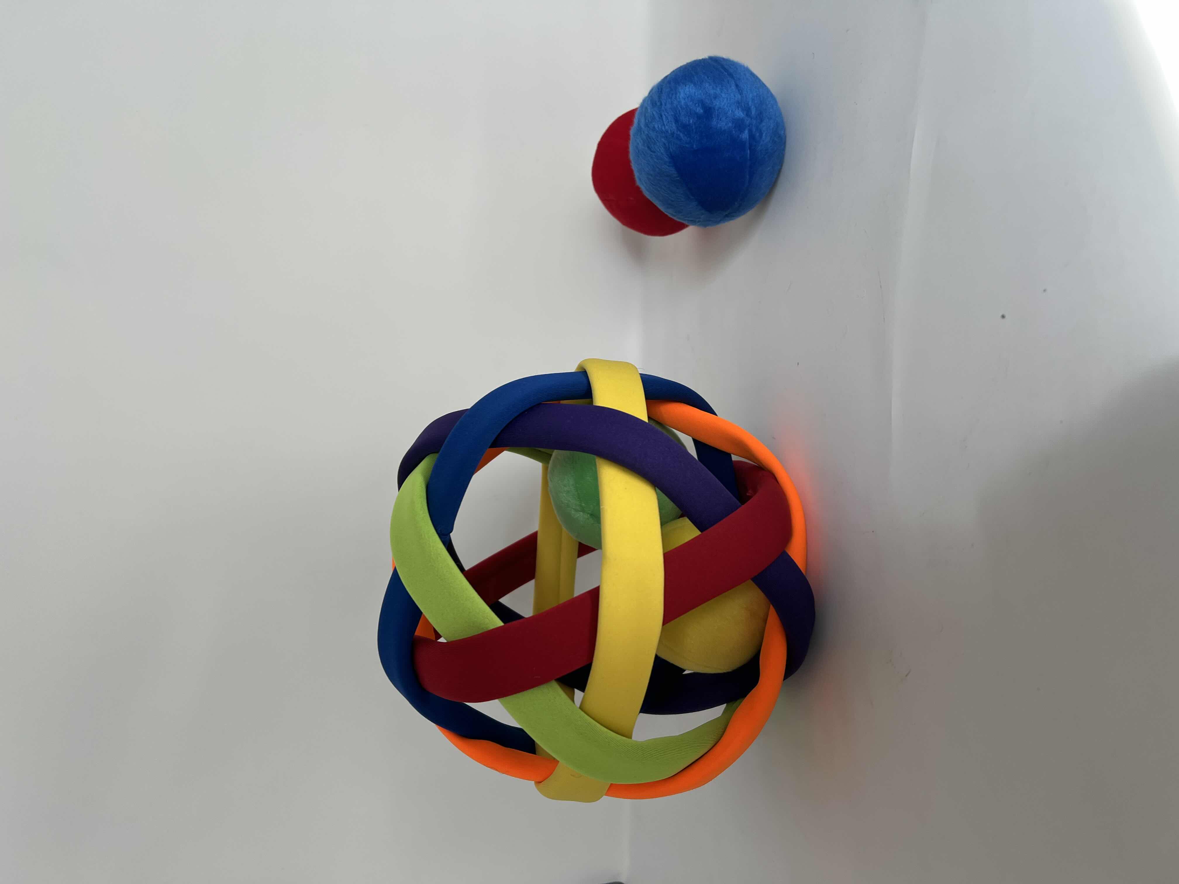Photo 1 of BABY TOYS. BRAND NEW PLUSH WOVEN BALL PUZZLE GAME.