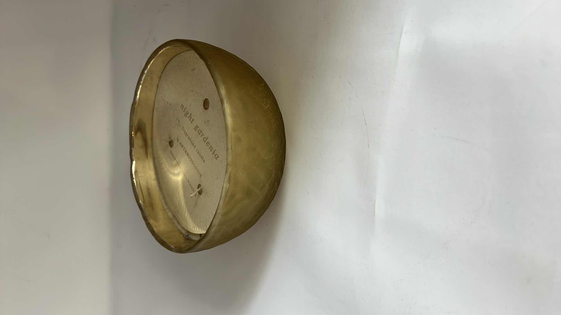 Photo 1 of BRAND NEW ANTHROPOLOGY 3 WICK CANDLE. 15 OZ “NIGHT GARDENIA.”