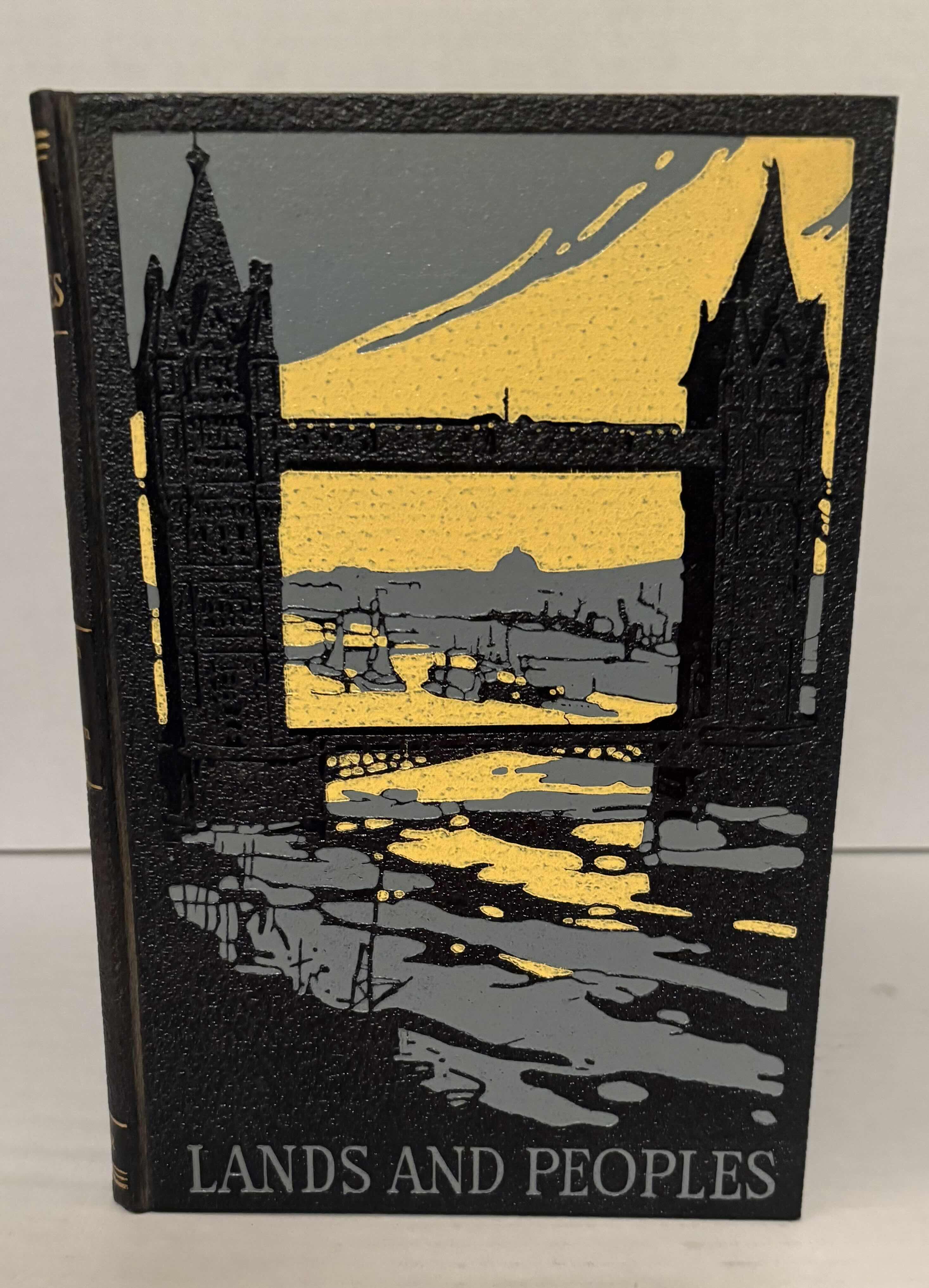 Photo 1 of 1960 VINTAGE GROLIER LANDS AND PEOPLES BOOK SET OF 7