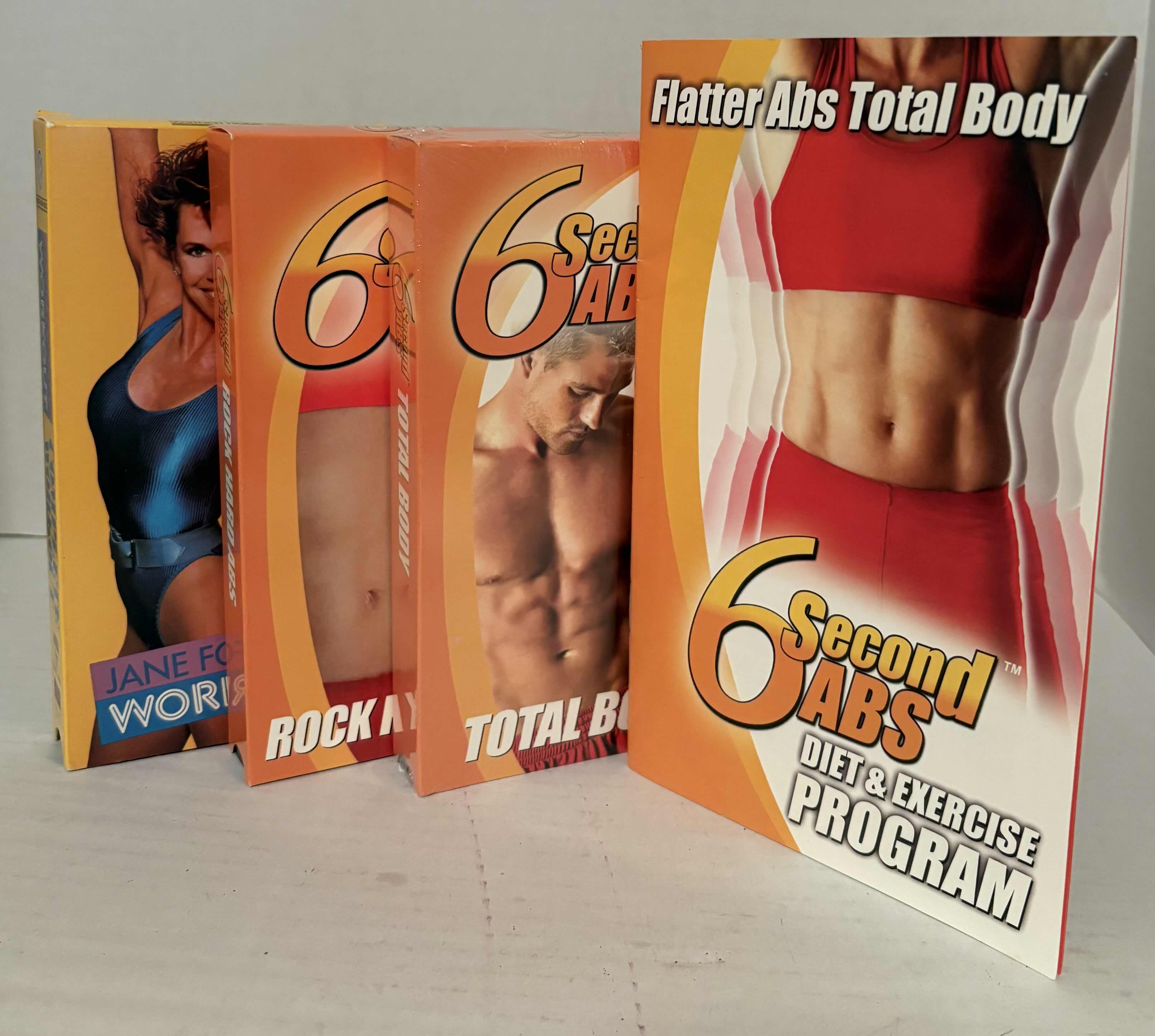 Photo 1 of 5 BRAND NEW IS PLASTIC BILLY’S BOOTCAMP VHS & 3 OTHER WORKOUT VHS WITH PROGRAM BOOKLET
