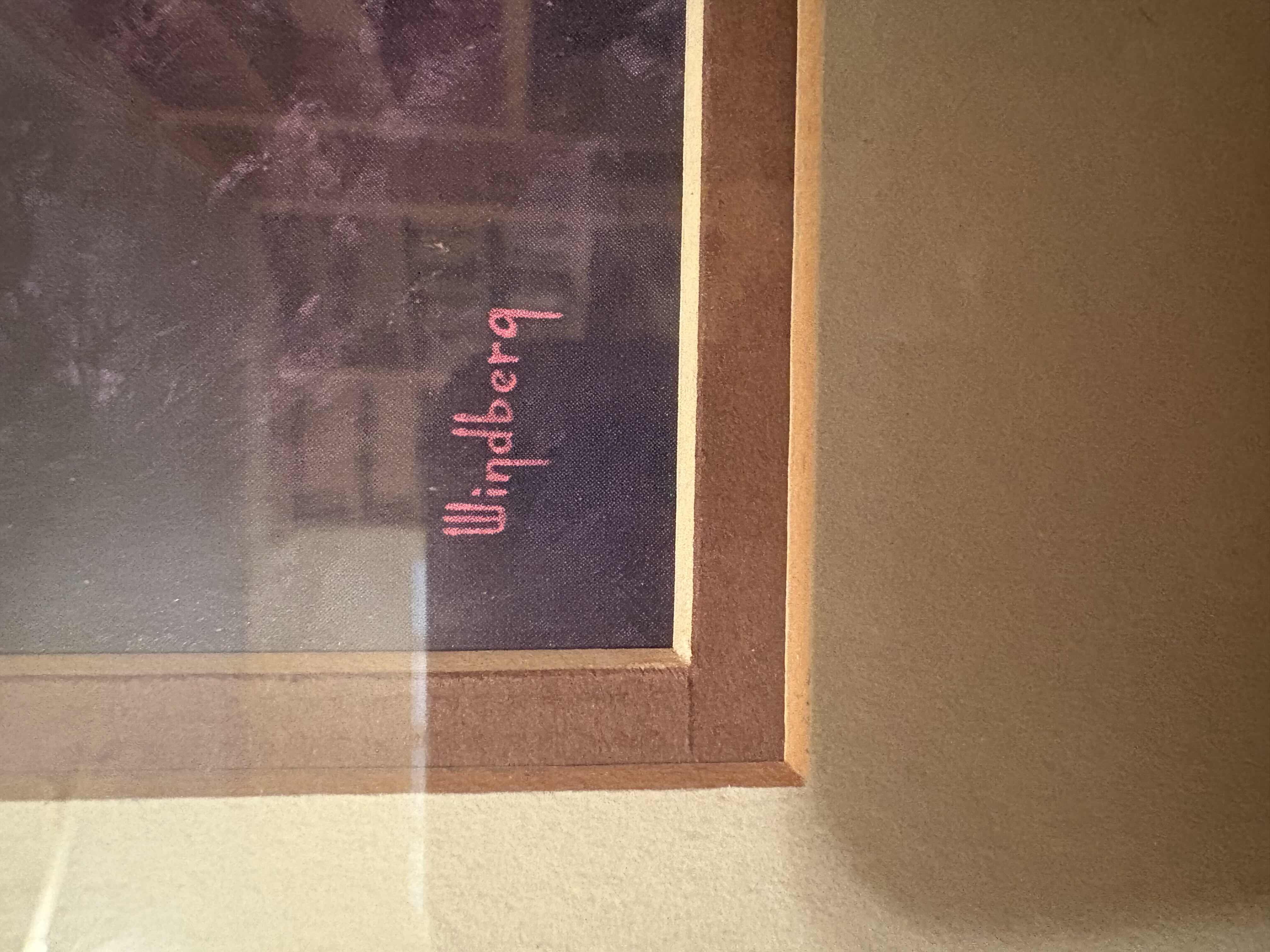 Photo 1 of “MOUNTAIN LAKE” ARTWORK 22 3/4” X H18 3/4”