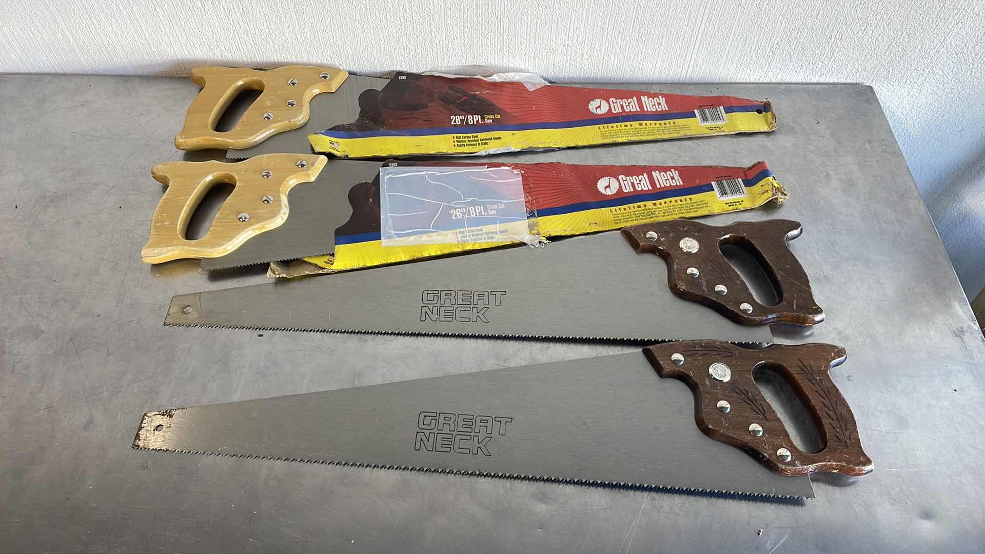 Photo 1 of GREAT NECK 26”/8PT CROSS CUT SAW (4)