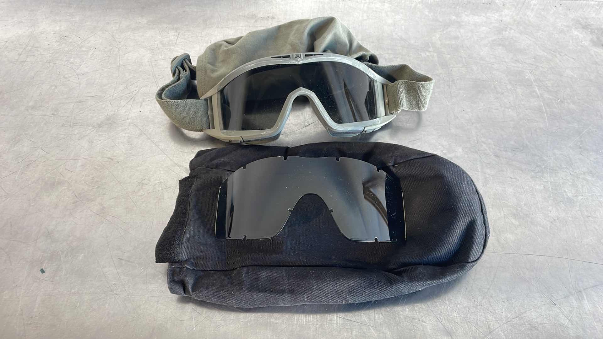 Photo 1 of REVISION MILITARY GOGGLES WITH EXTRA LENS USED