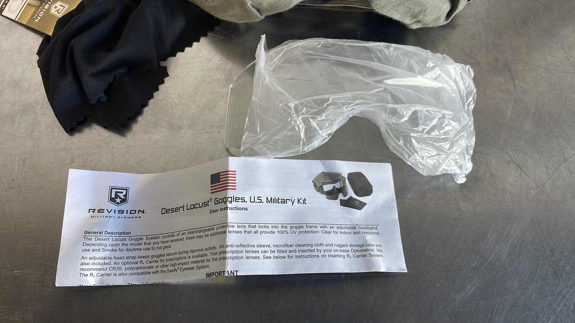 Photo 3 of REVISION MILITARY GOGGLES DESERT LOCUST KIT
